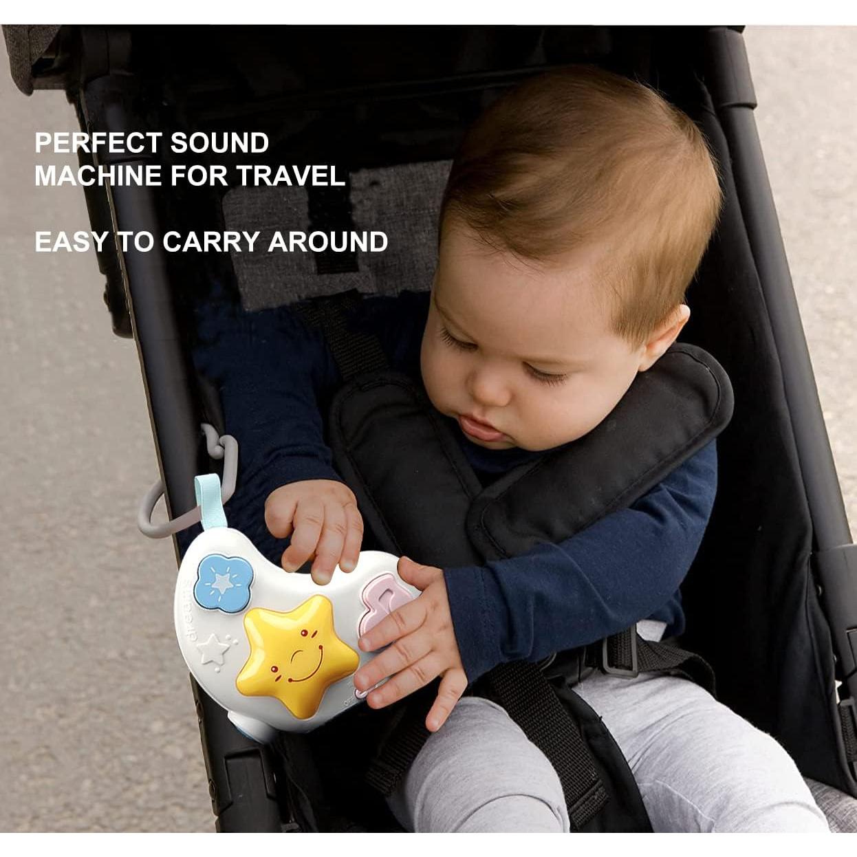 Máquina de Ruido Blanco para Bebés CXJOIGXI 108 Canciones Luz Nocturna