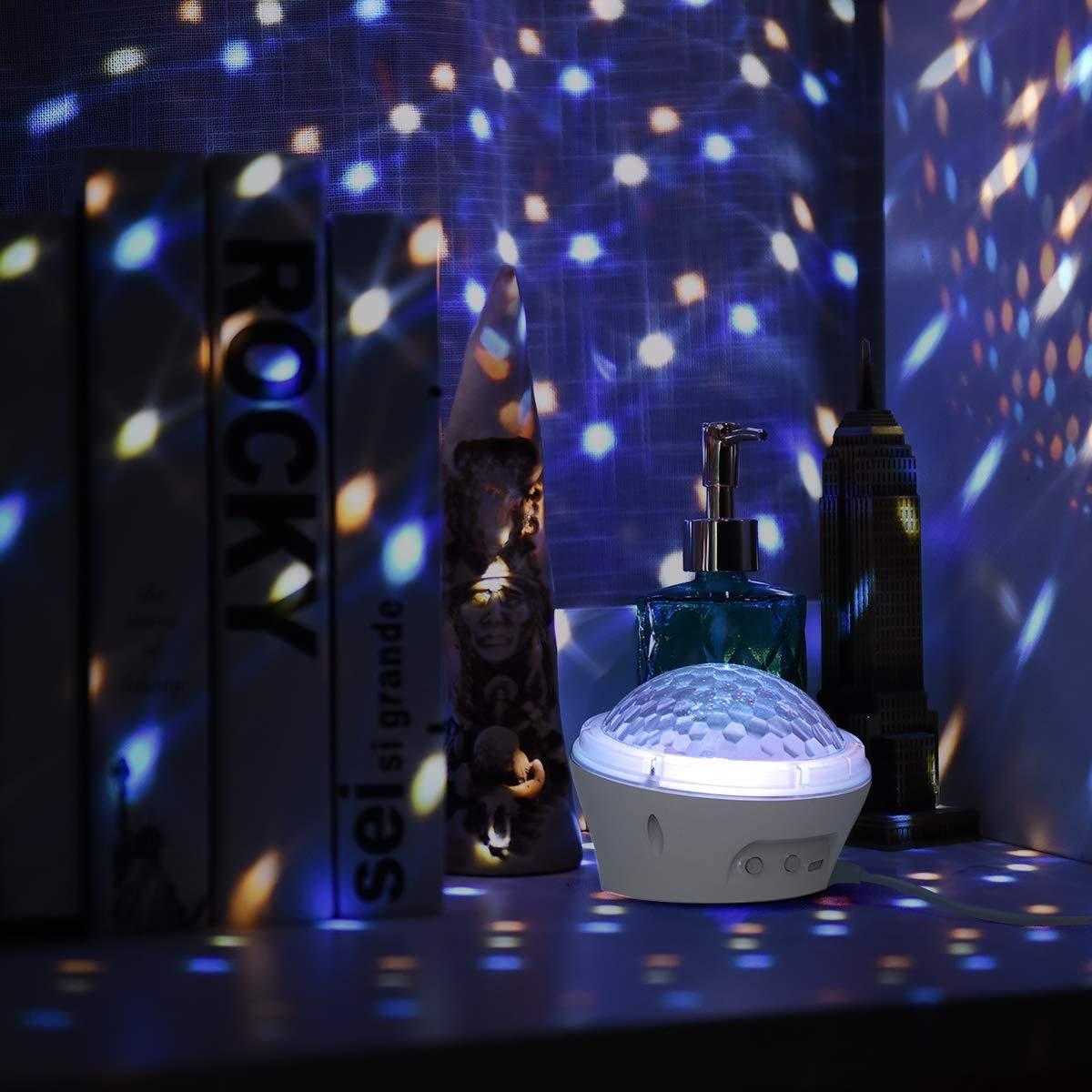 Proyector de Luz Nocturna Estelar Bizzerinc XWG-101 LED