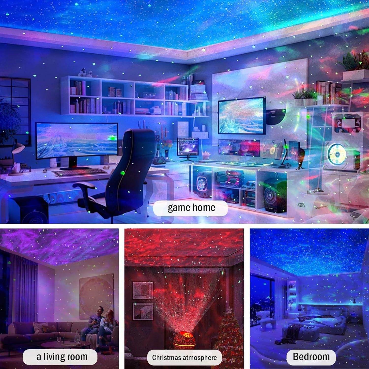 Proyector de Estrellas 4 en 1 CHINA K850 con Altavoz Bluetooth