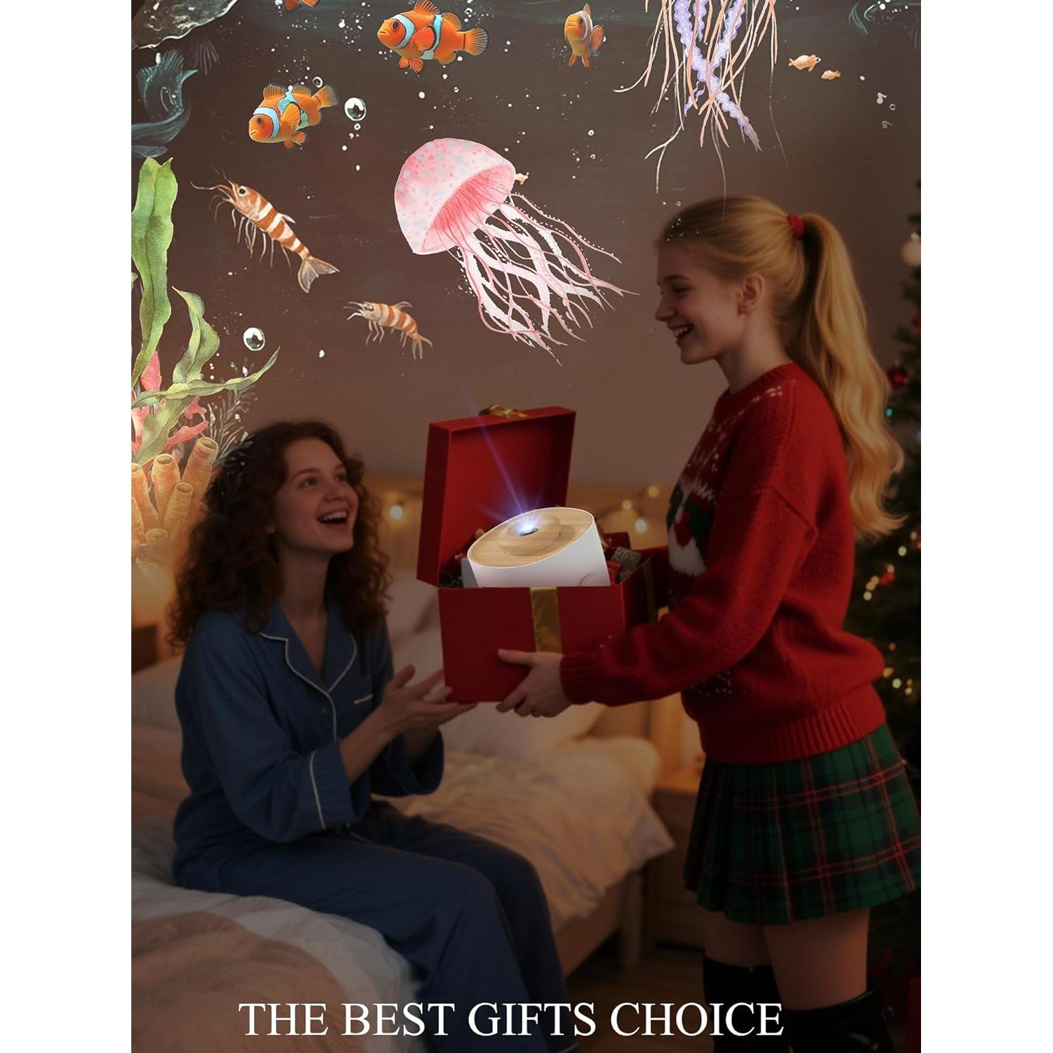 Proyector de Estrellas BOXVOUS Galaxy 24 Discos Intercambiables