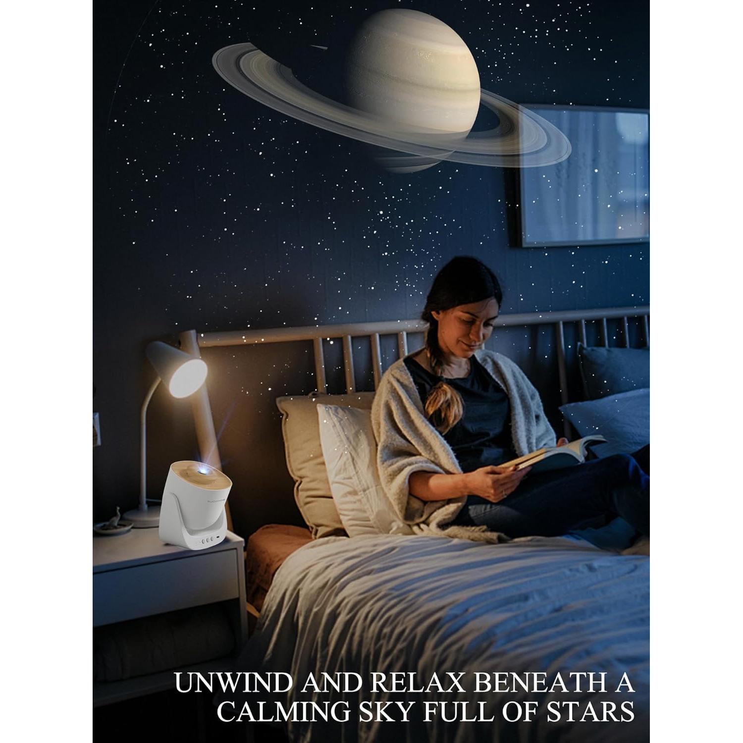 Proyector de Estrellas BOXVOUS Galaxy 24 Discos Intercambiables