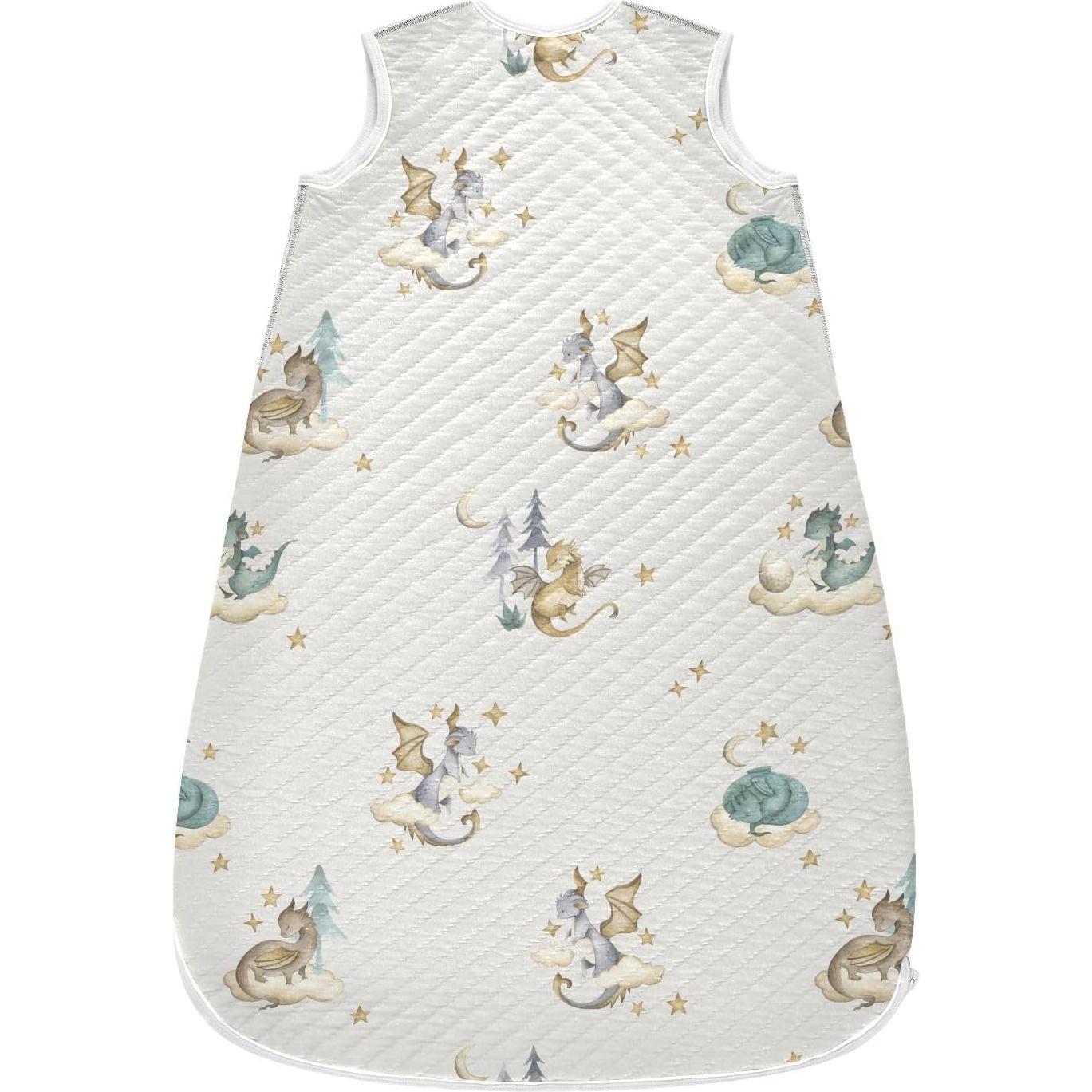 Saco de Dormir Acolchado vvfelixl para Bebé 6-12 Meses