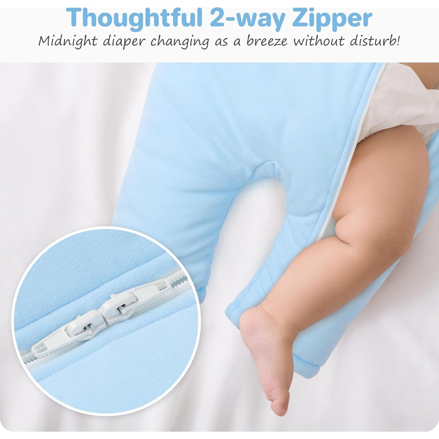 Saco de dormir Knirose para bebé 3-6 meses algodón orgánico