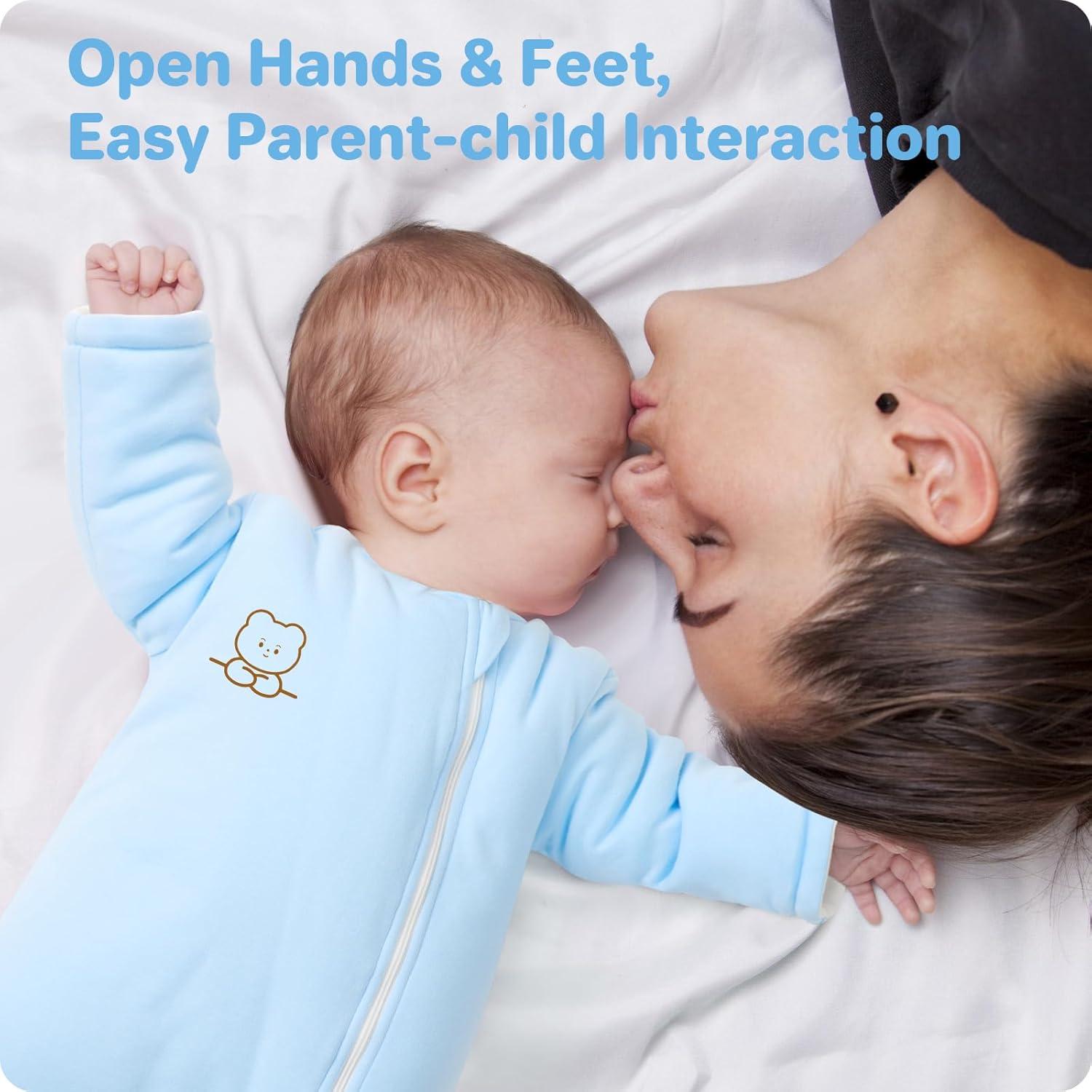 Saco de dormir Knirose para bebé 3-6 meses algodón orgánico