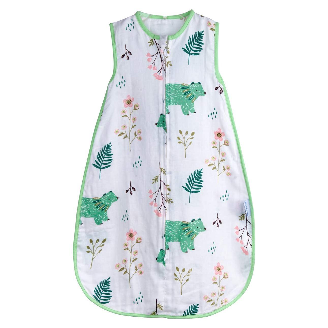 Saco de dormir ligero de muselina para niños 3-5 años XL