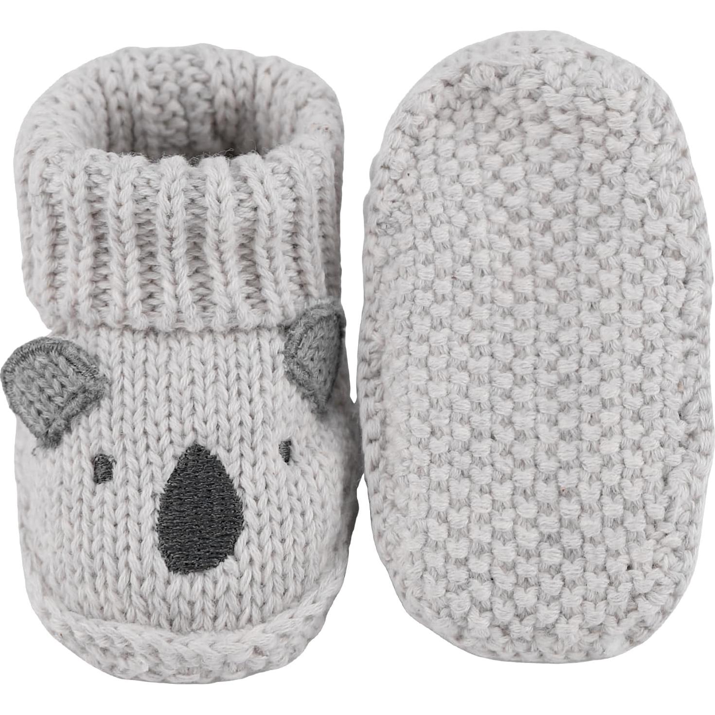 Botines de Punto Suaves para Bebés DUONITITI 0-3 Meses