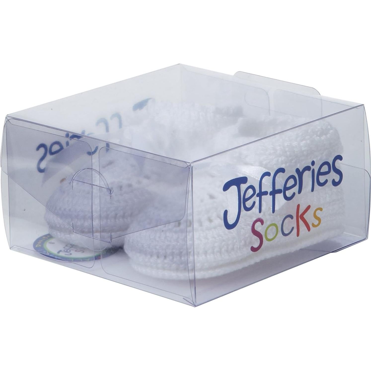 Botines de ganchillo Jefferies para bebés 0-4 años - Blanco