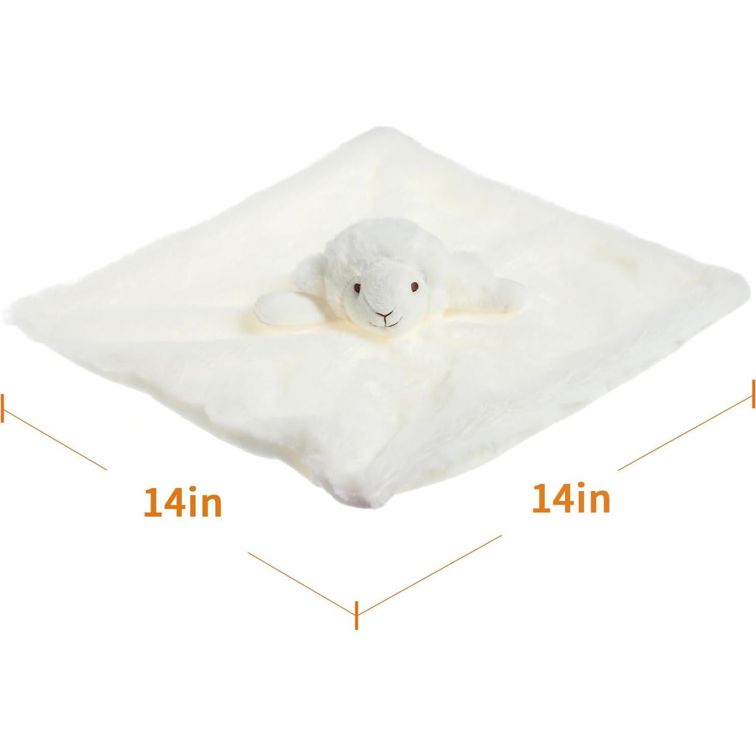 Manta de Seguridad Cordero de Albaricoque 35.56 cm Suave