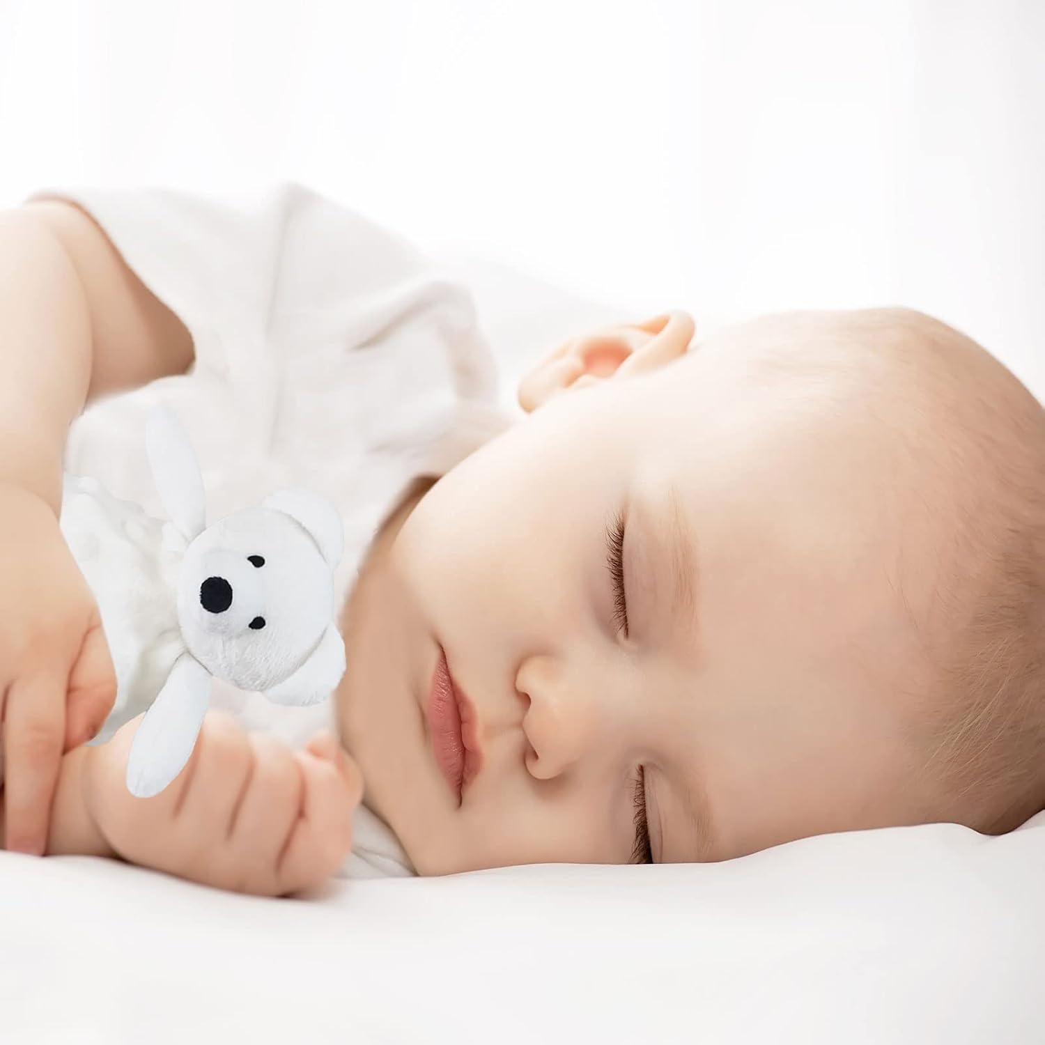 Manta de Seguridad de Peluche Oso Polar Doindute 33 cm