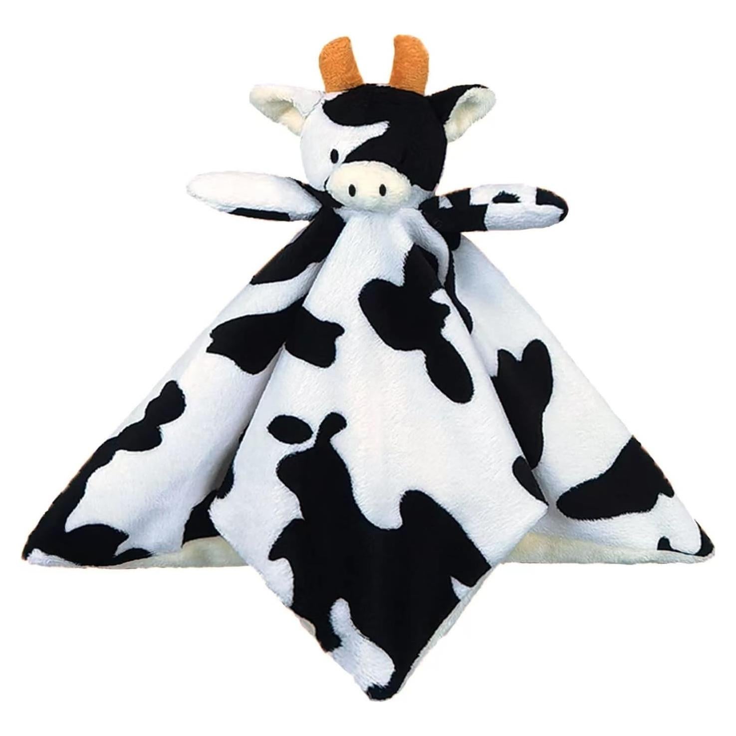 Manta de Seguridad de Peluche Doindute Vaca 33 cm para Bebé