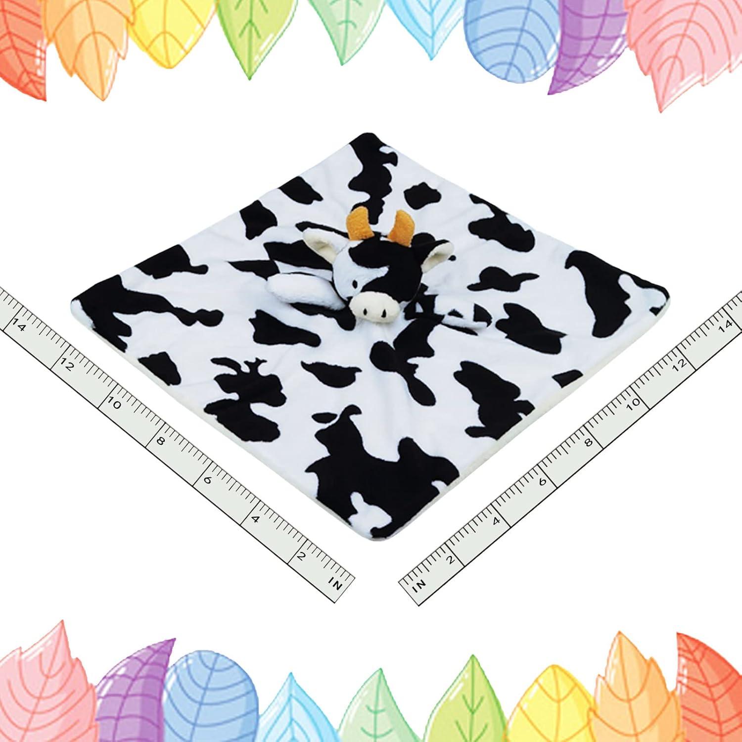 Manta de Seguridad de Peluche Doindute Vaca 33 cm para Bebé