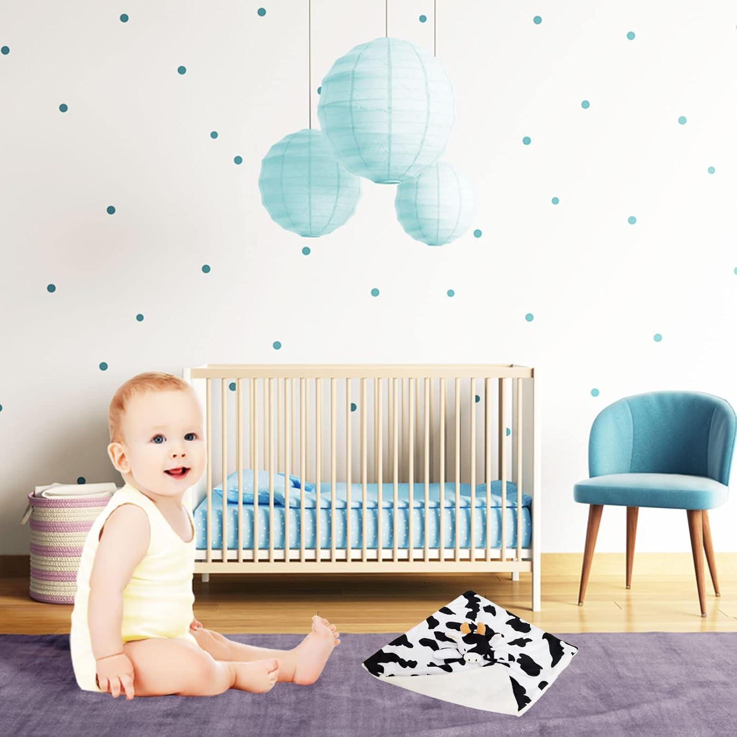 Manta de Seguridad de Peluche Doindute Vaca 33 cm para Bebé