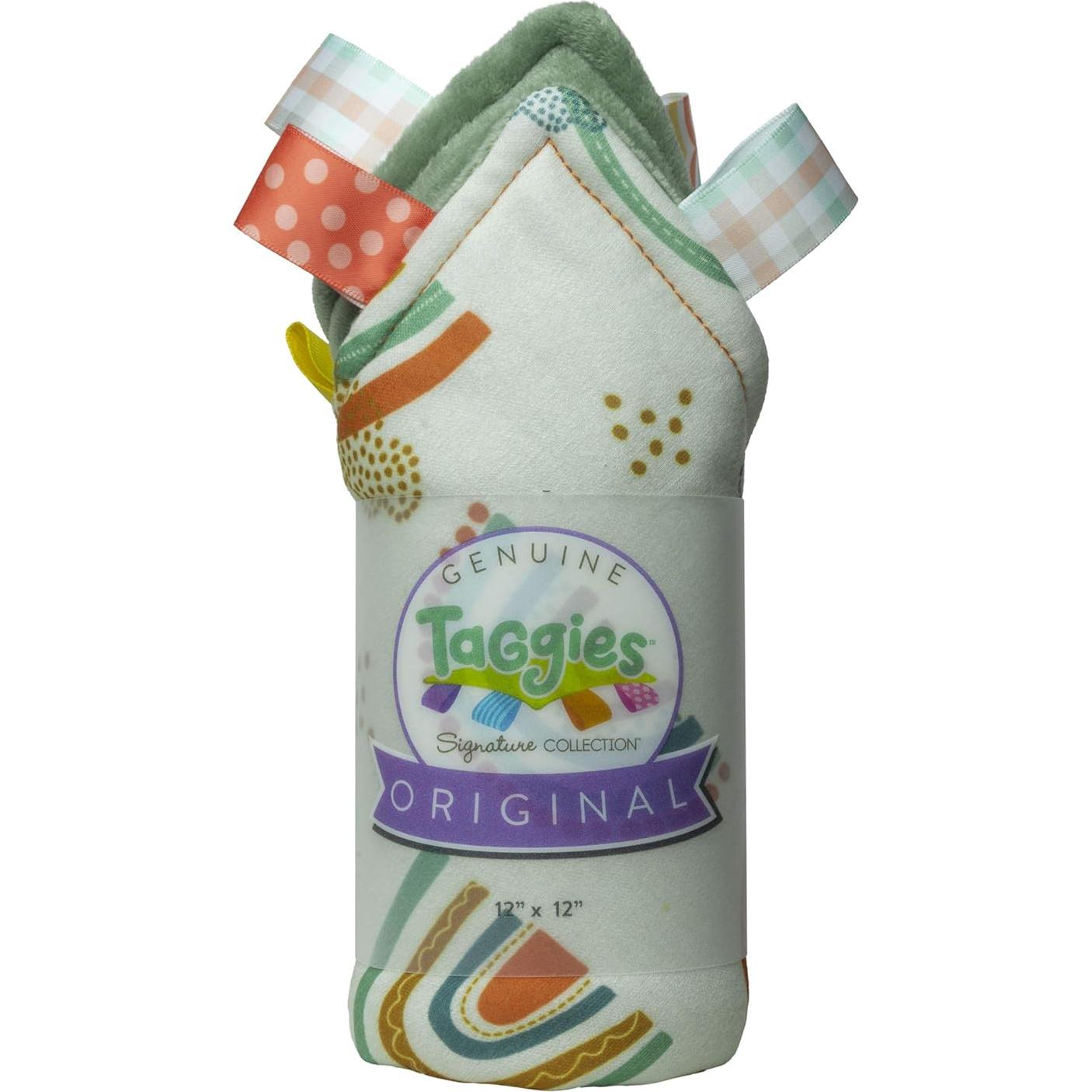 Manta de Seguridad Mary Meyer Taggies Lovey Arcoíris 30x30 cm