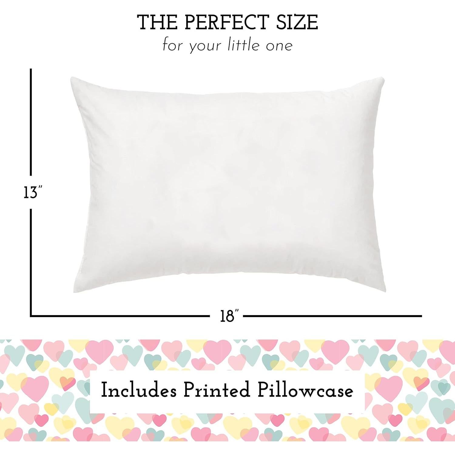 Almohada Ergonómica para Niños Pequeña Cabeza Dormilona 33x46 cm