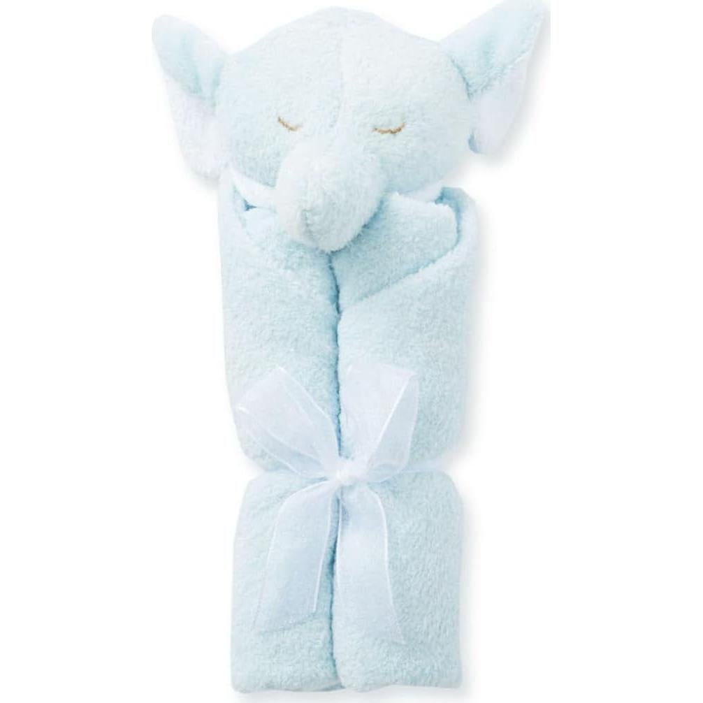 Manta de Viaje Angel Dear Elefante Azul Microfibra 35.56 cm