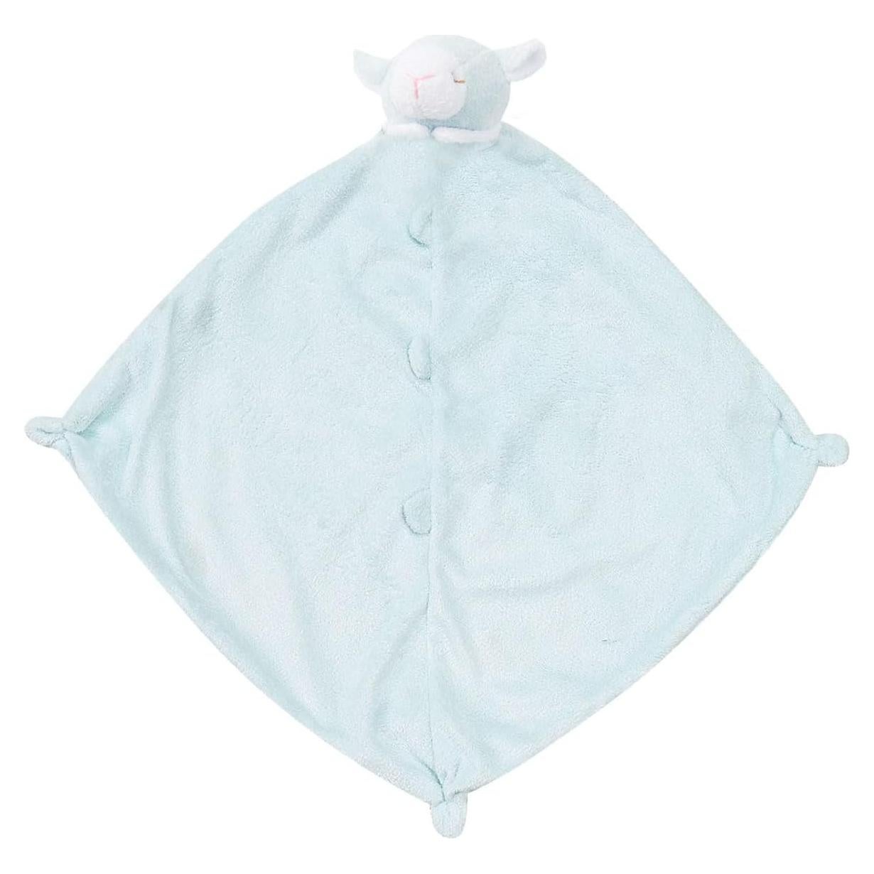 Manta de Viaje Angel Dear Cordero Azul 33x33cm Microfibra