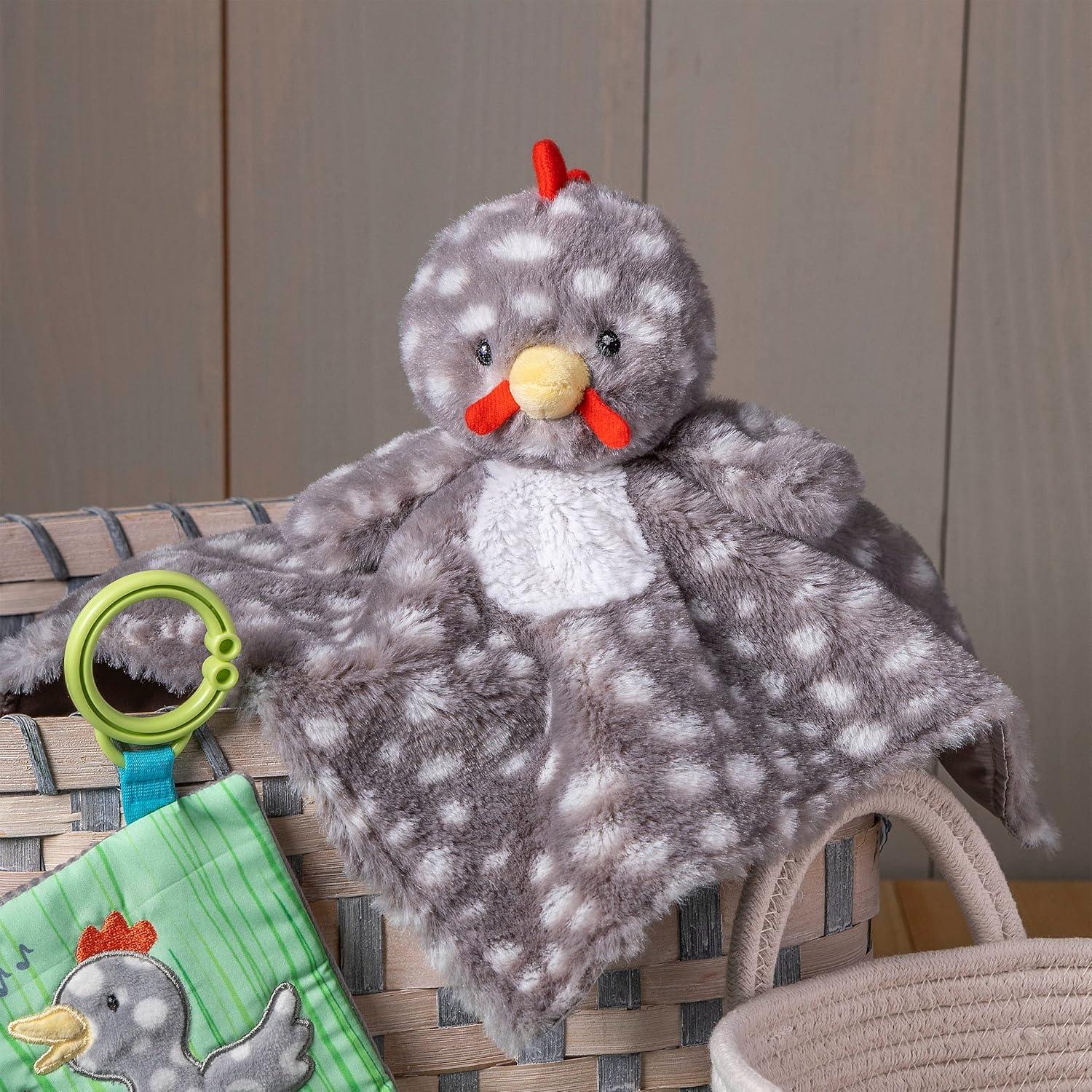 Manta de Personaje Pollo Rocky Mary Meyer 33x33 cm Suave