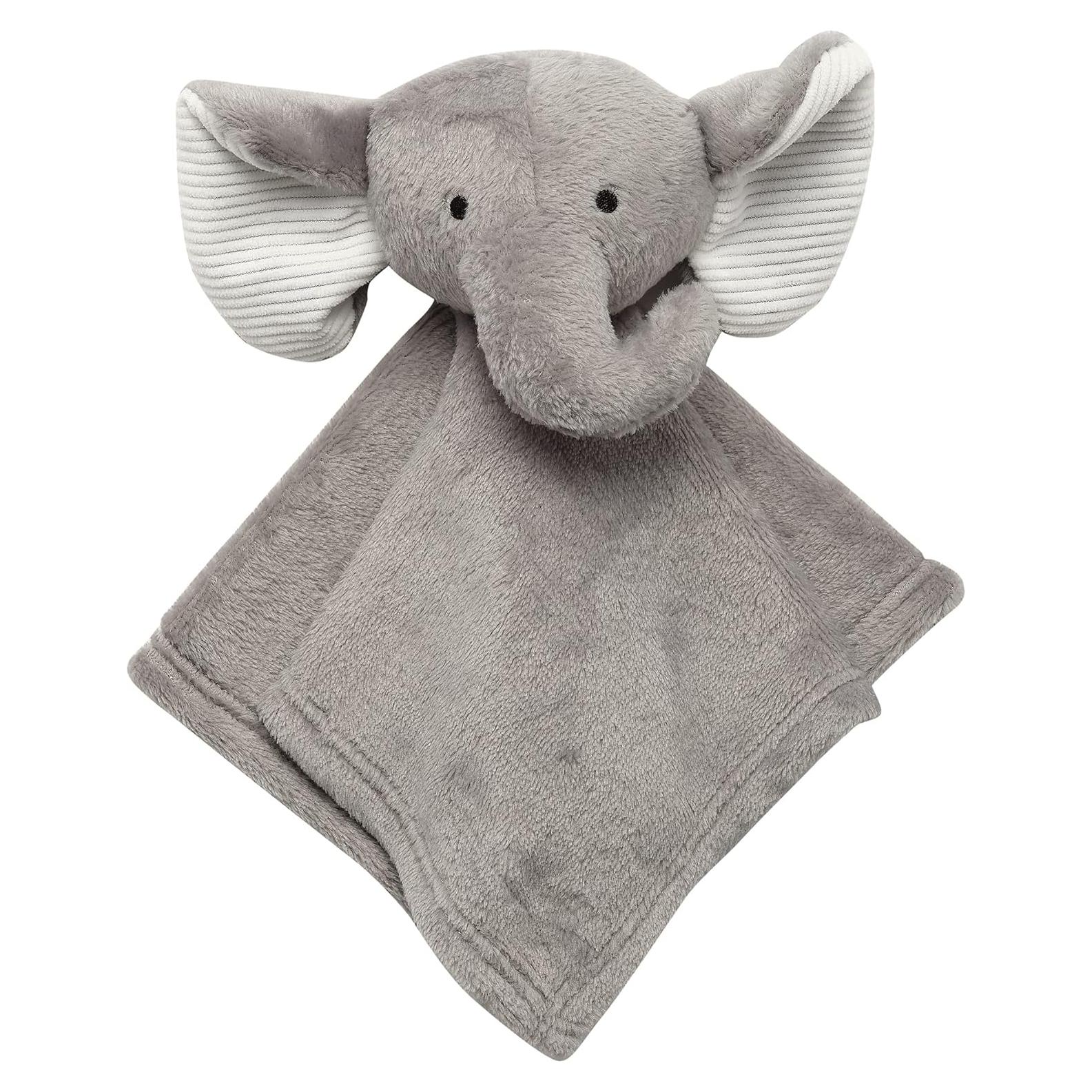 Manta de Seguridad Elefante Gris Lambs & Ivy 30x30 cm