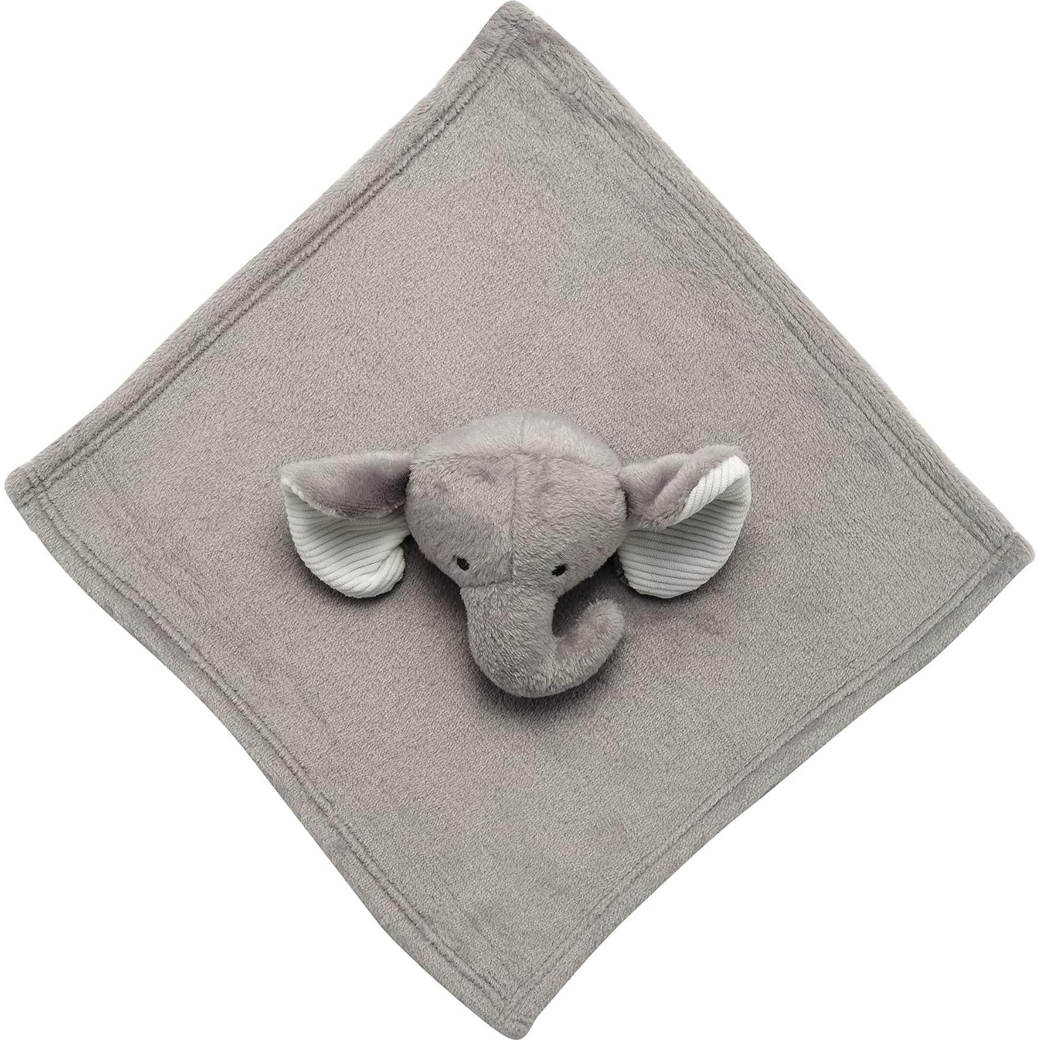 Manta de Seguridad Elefante Gris Lambs & Ivy 30x30 cm