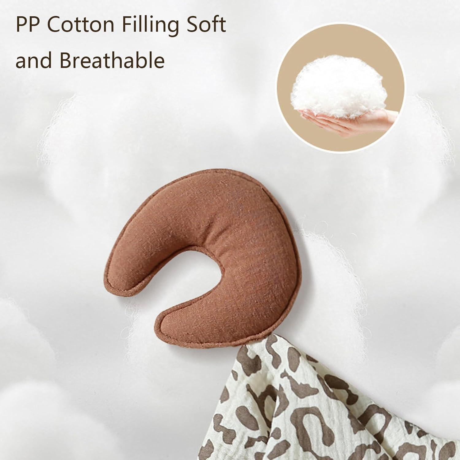 Manta Lovey ATONGQI Algodón Orgánico Azul Estrella y Luna