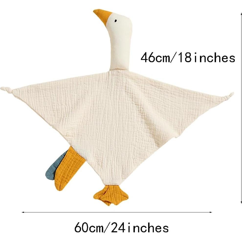 Manta de Seguridad de Algodón Suave TRYUTRY Crema 61x46cm