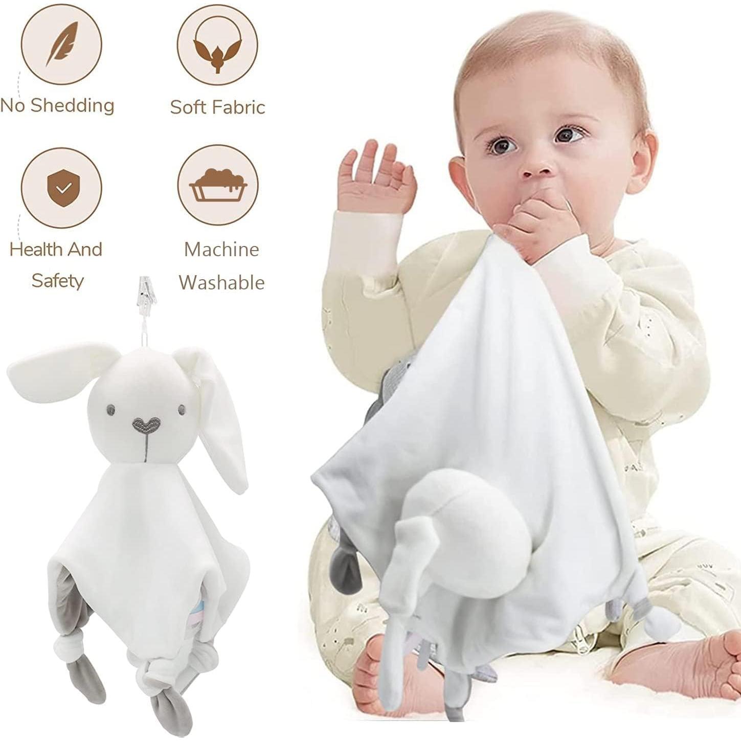 Manta de Seguridad para Bebé LEBOCADO Conejo Suave 15x12 cm