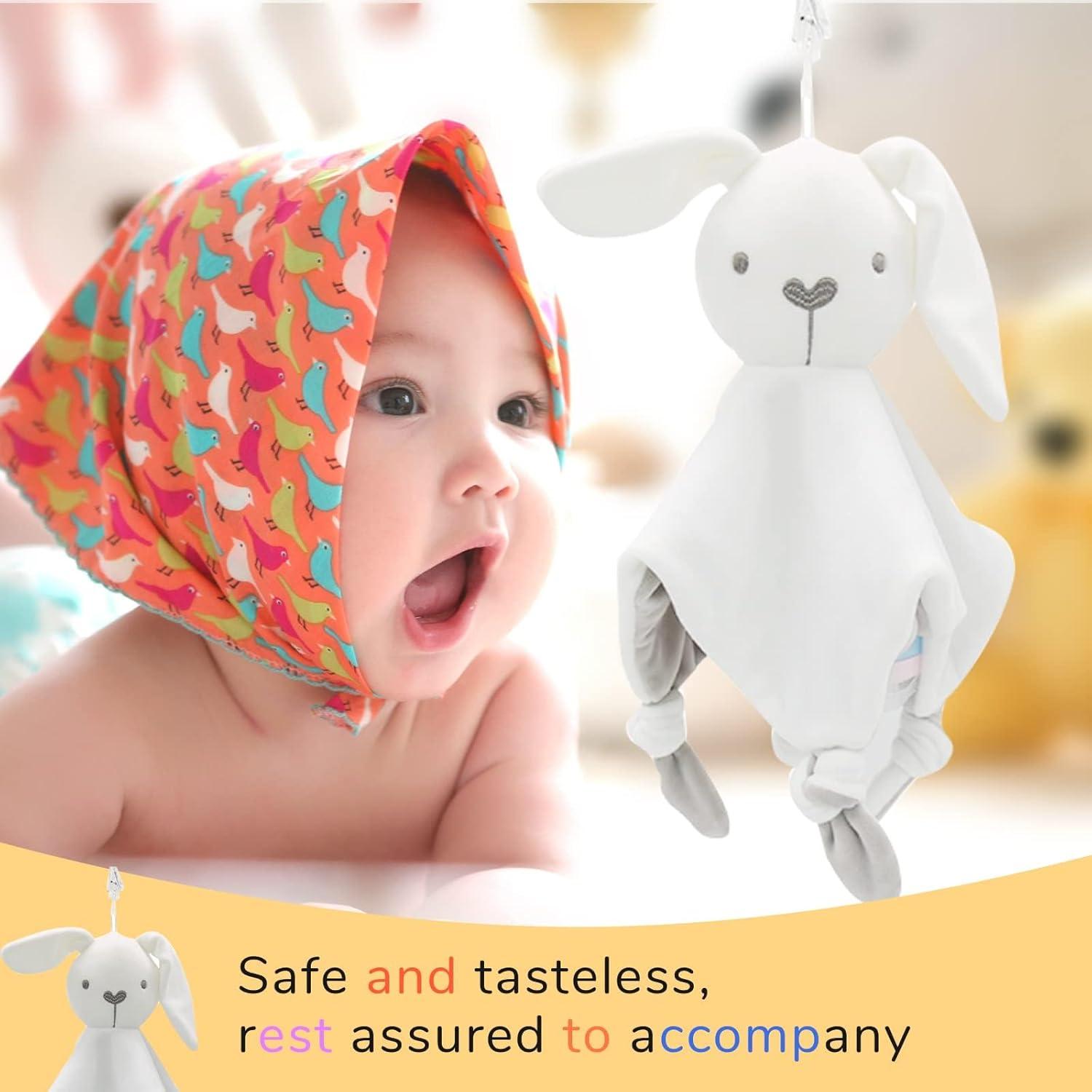 Manta de Seguridad para Bebé LEBOCADO Conejo Suave 15x12 cm