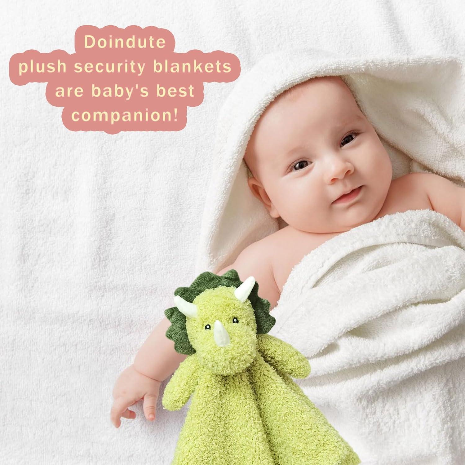 Manta de Seguridad de Peluche Triceratops Doindute 35.56 cm