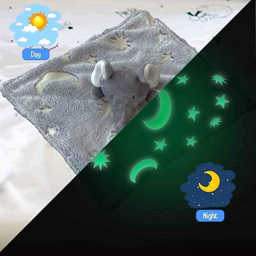 Manta de Seguridad Cree Grandes Sueños Elefante Gris 38x38 cm