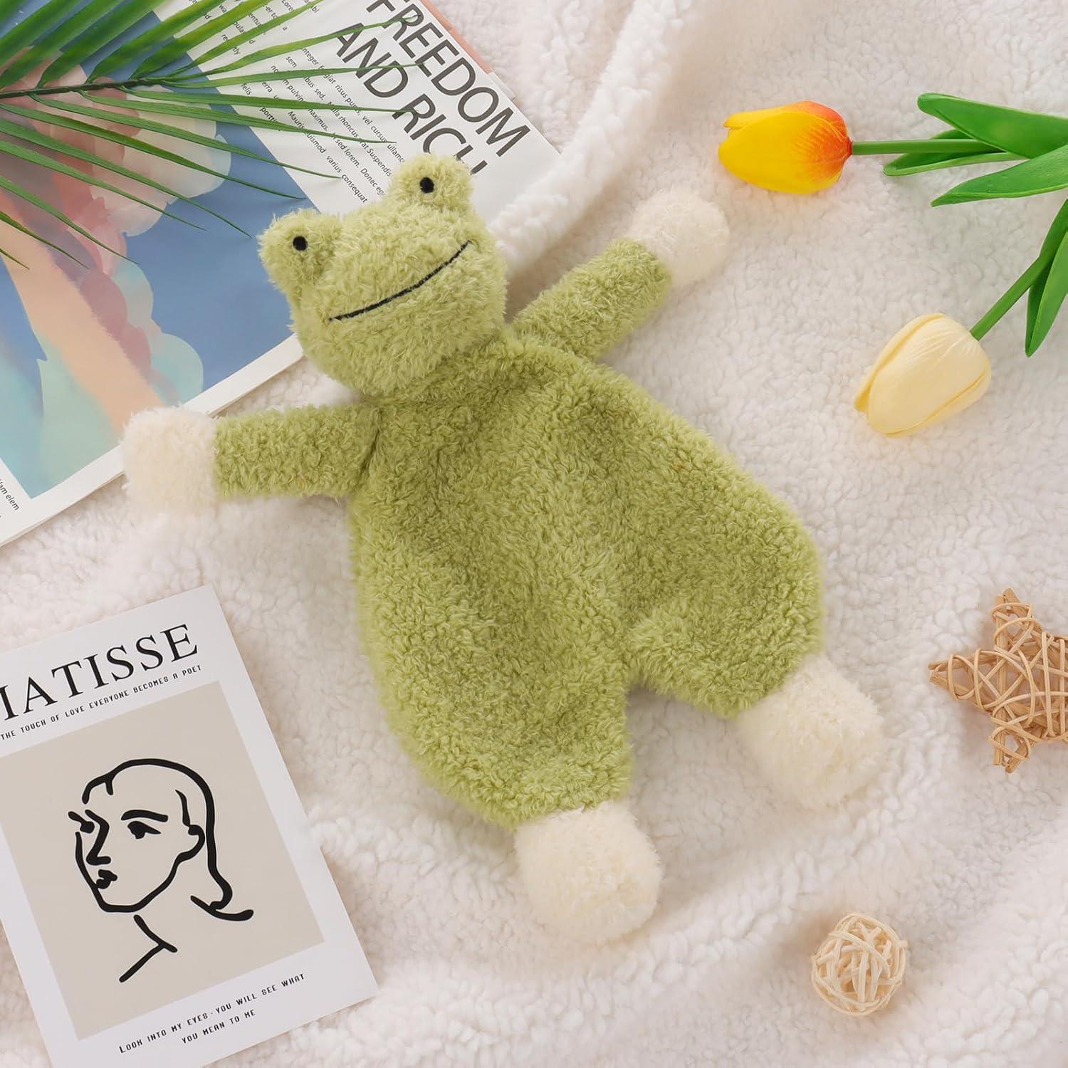 Manta de Seguridad Cordero Albaricoque Rana 25.4 cm Suave