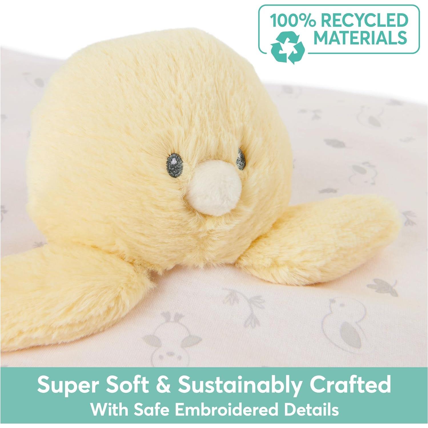 Lovey de Peluche Patito Baby GUND 100% Reciclado 25.4 cm