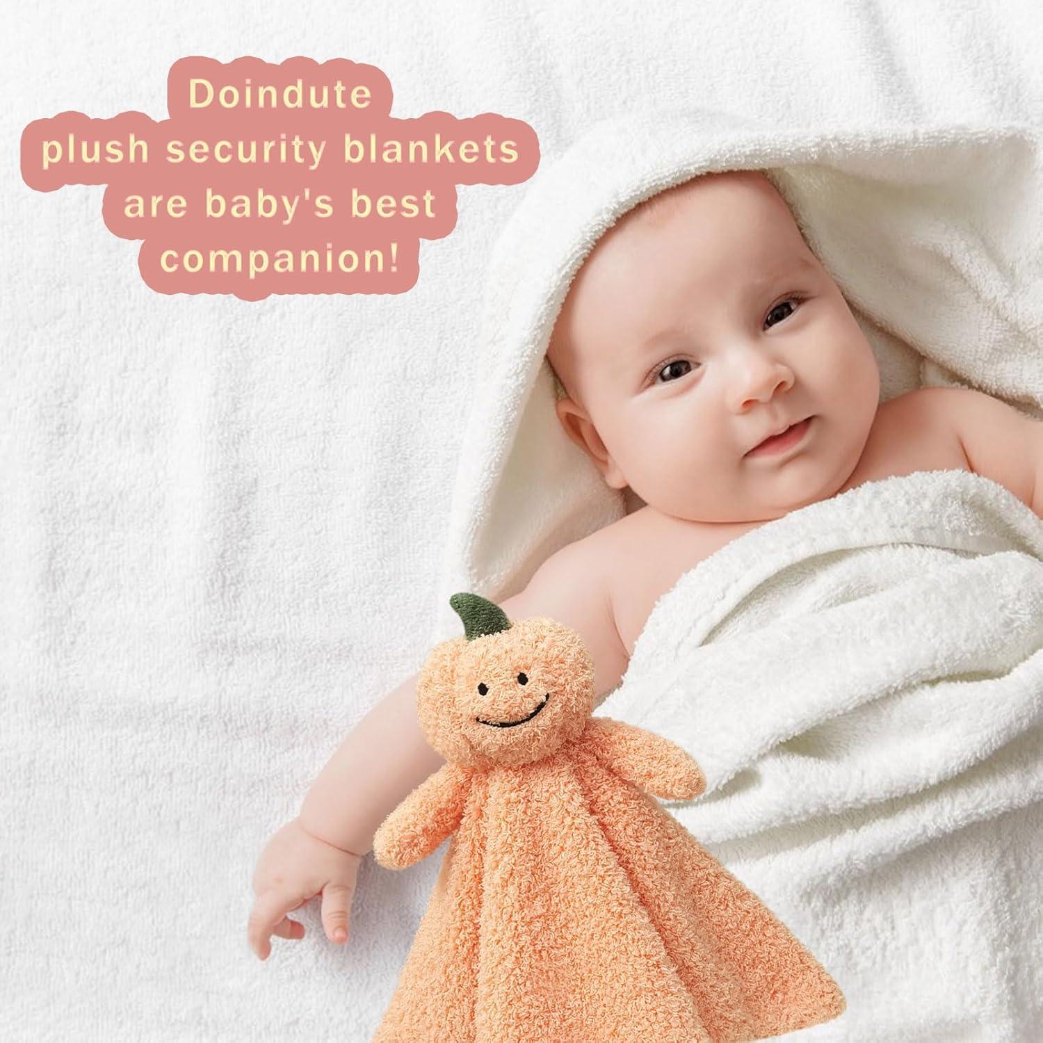 Manta de Seguridad de Peluche Doindute Calabaza Naranja 35.56 cm