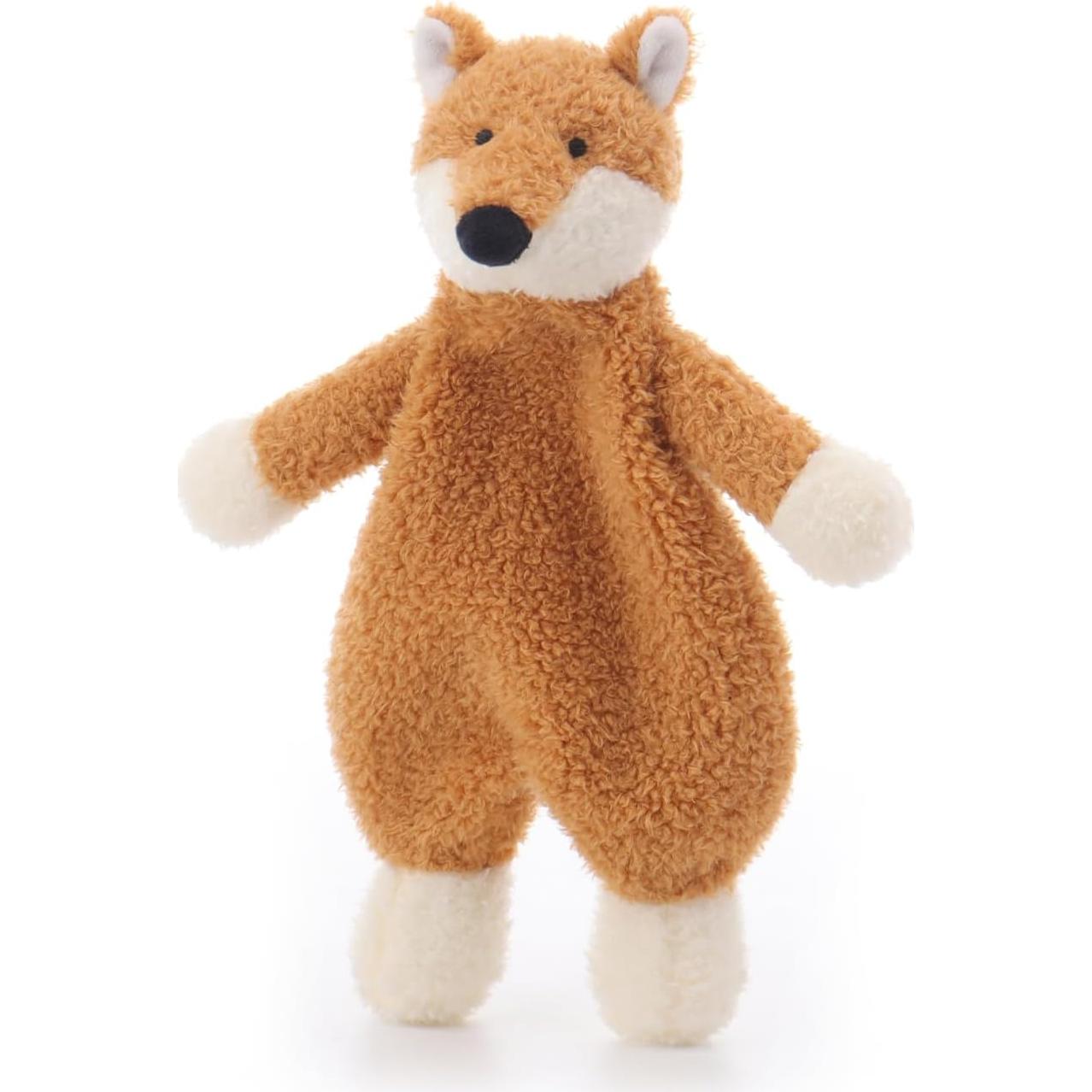 Manta de Seguridad Zorro Cordero Albaricoque 25.4 cm Bebé