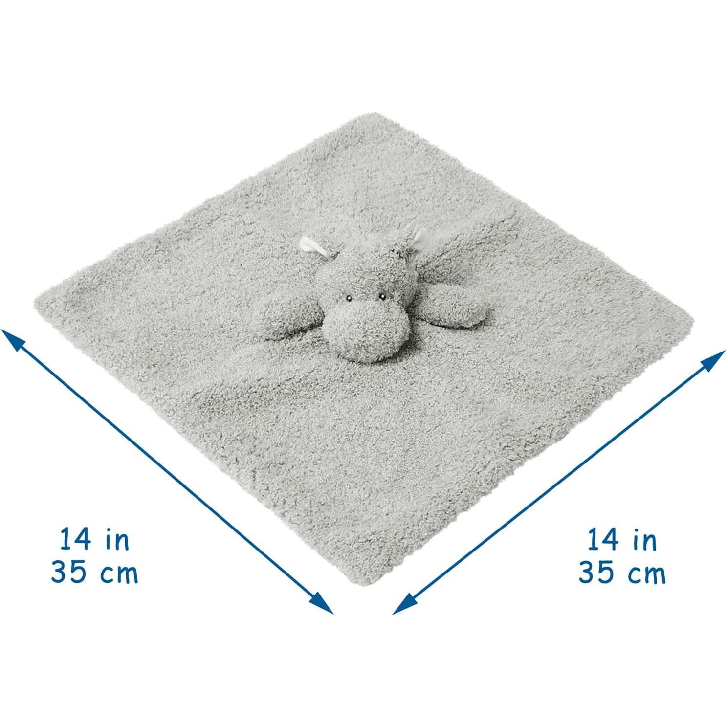Manta de Seguridad Suave Doindute Hipopótamo Gris 35.56 cm