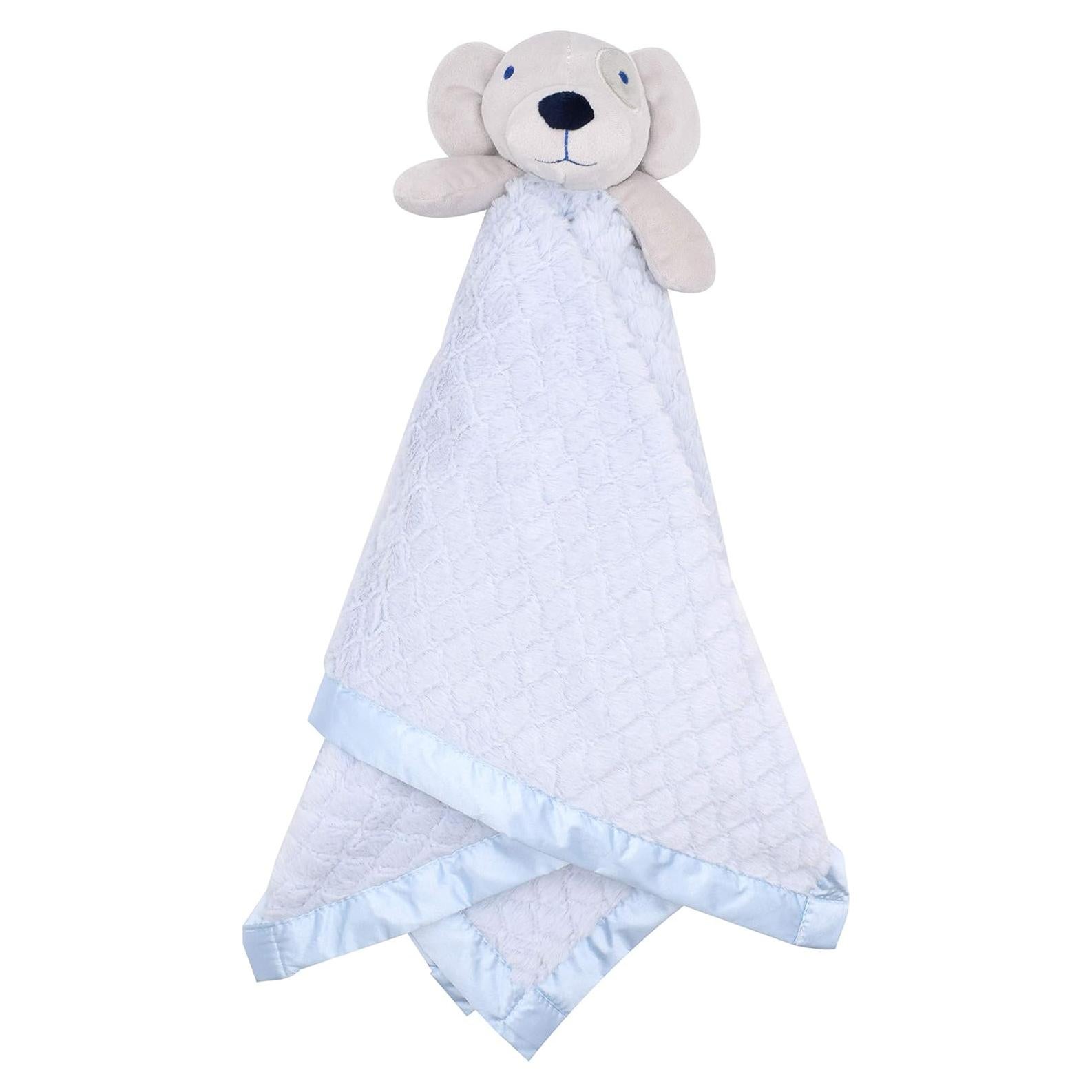 Manta de Seguridad para Bebés Everyday Kids Azul con Perro 76x76 cm