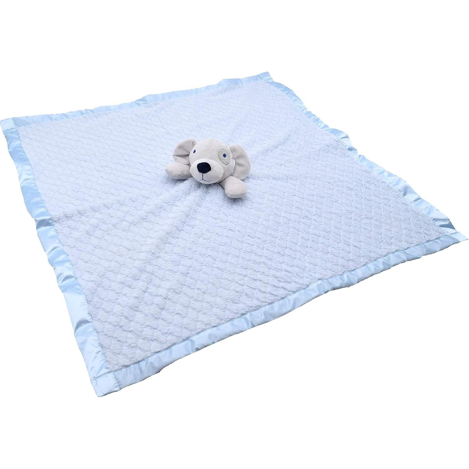 Manta de Seguridad para Bebés Everyday Kids Azul con Perro 76x76 cm