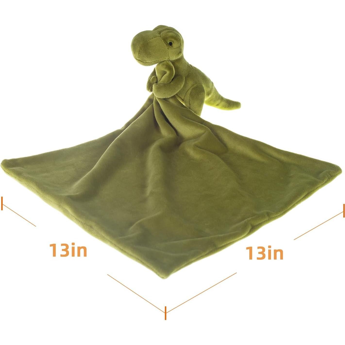 Manta de Seguridad Dinosaurio Verde Apricot Lamb 33 cm