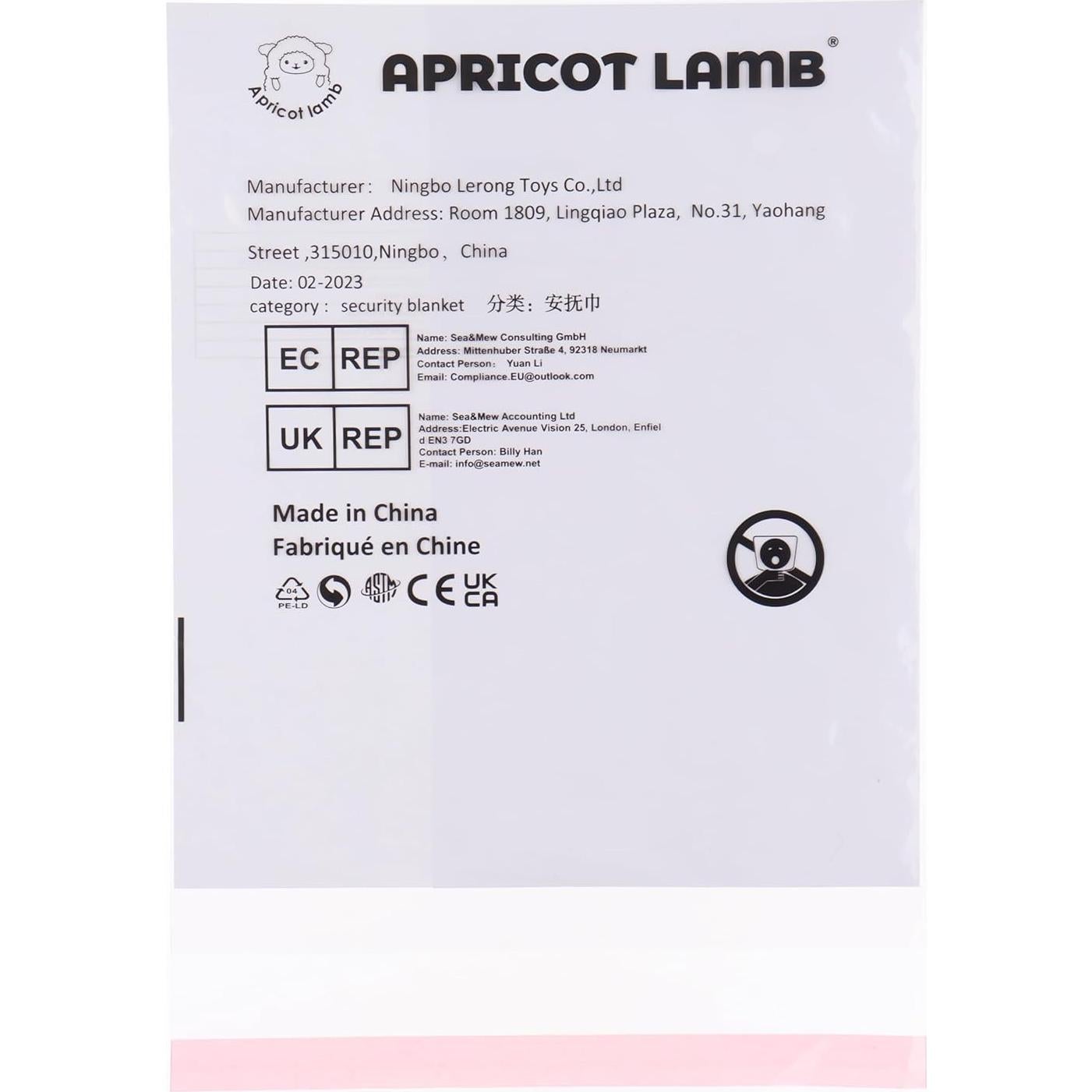 Manta de Seguridad Dinosaurio Verde Apricot Lamb 33 cm