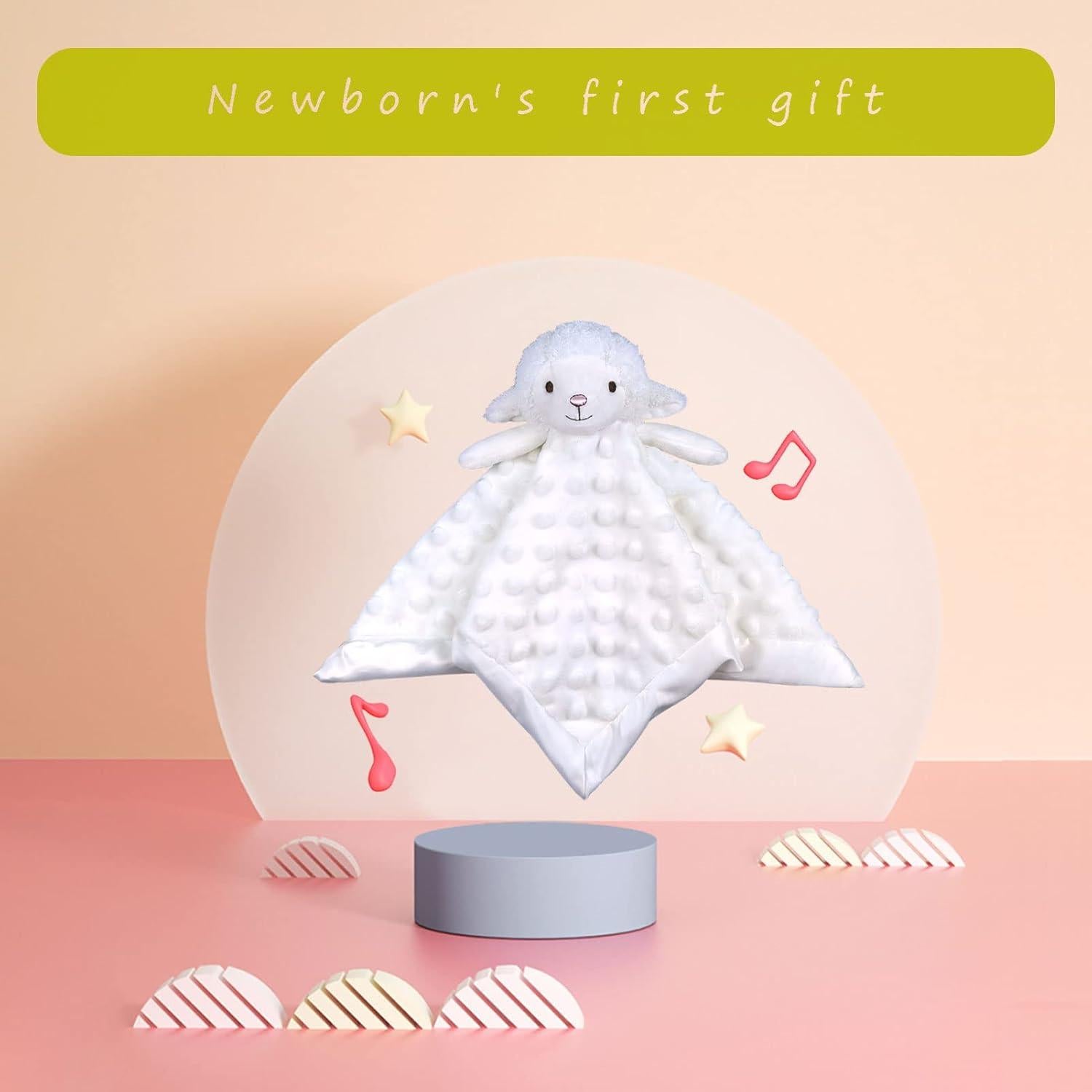 Manta de Seguridad Doindute Corderito Blanco 33 cm Suave