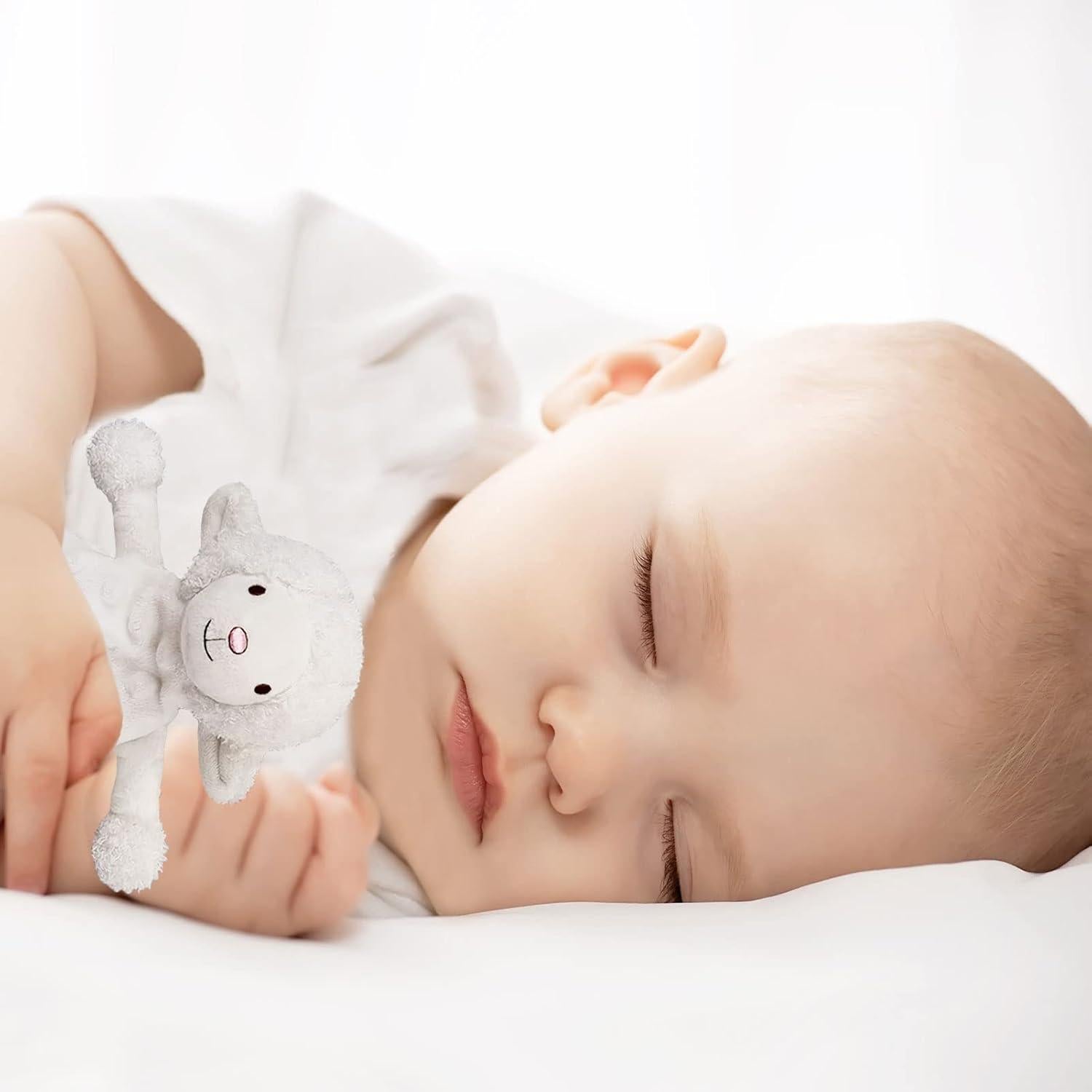 Manta de Seguridad Suave Doindute Cordero Blanco 25.4 cm