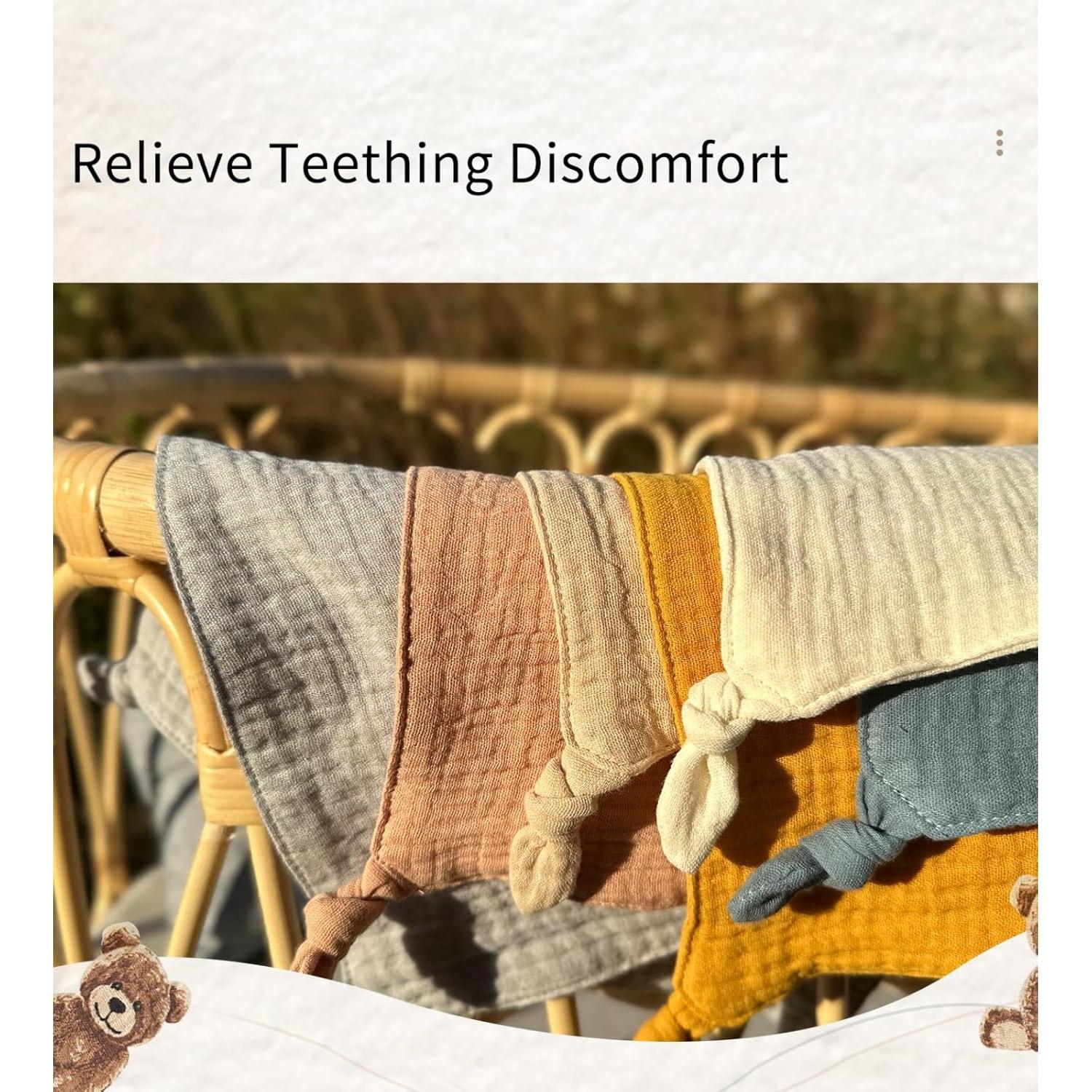 Manta Lovey Insular Gato Beige 100% Algodón Muselina