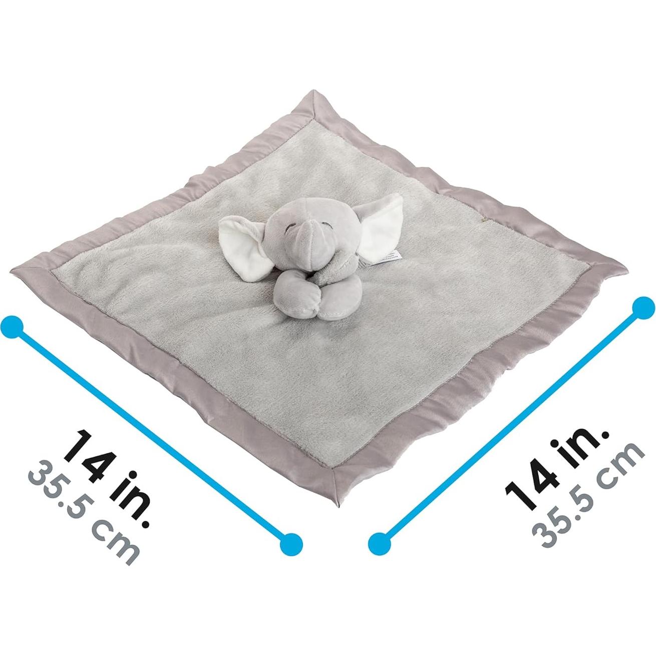 Manta de Seguridad para Bebés Kids Preferred Elefante Gris 35.5 cm