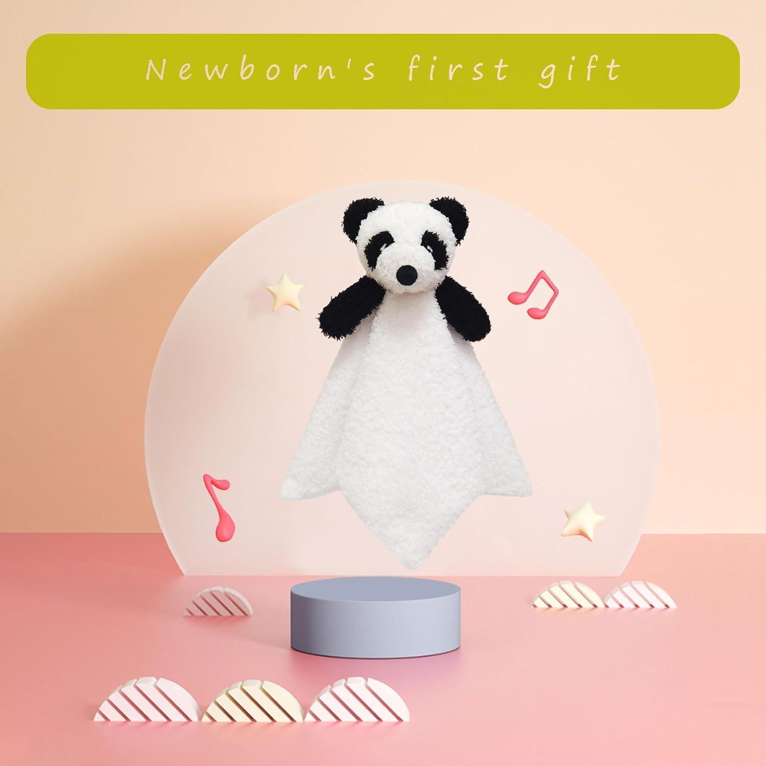 Manta de Seguridad Doindute Panda Suave 35.56 cm para Bebés