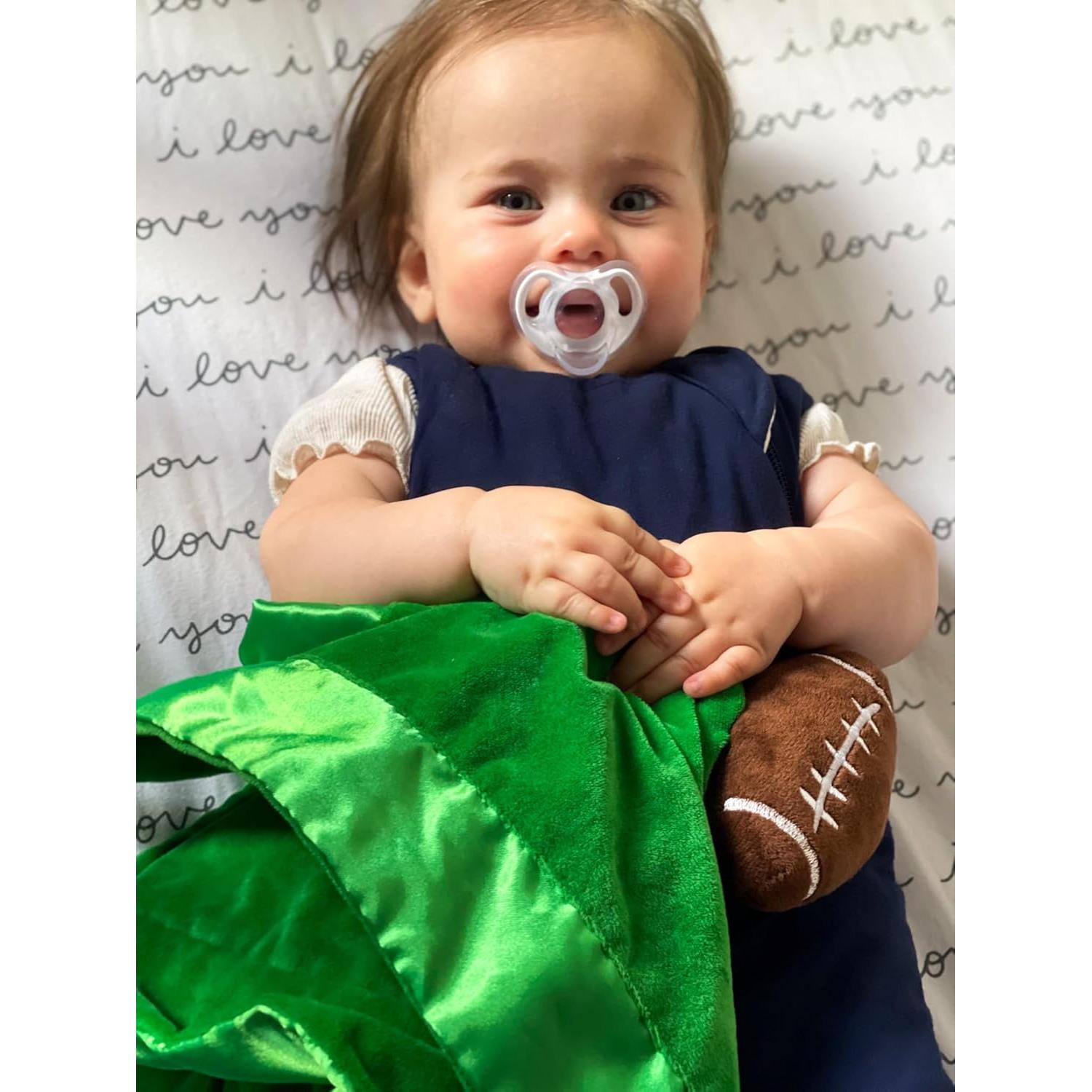 Manta de Seguridad para Bebé Yikes Twins Fútbol 50.8x50.8cm