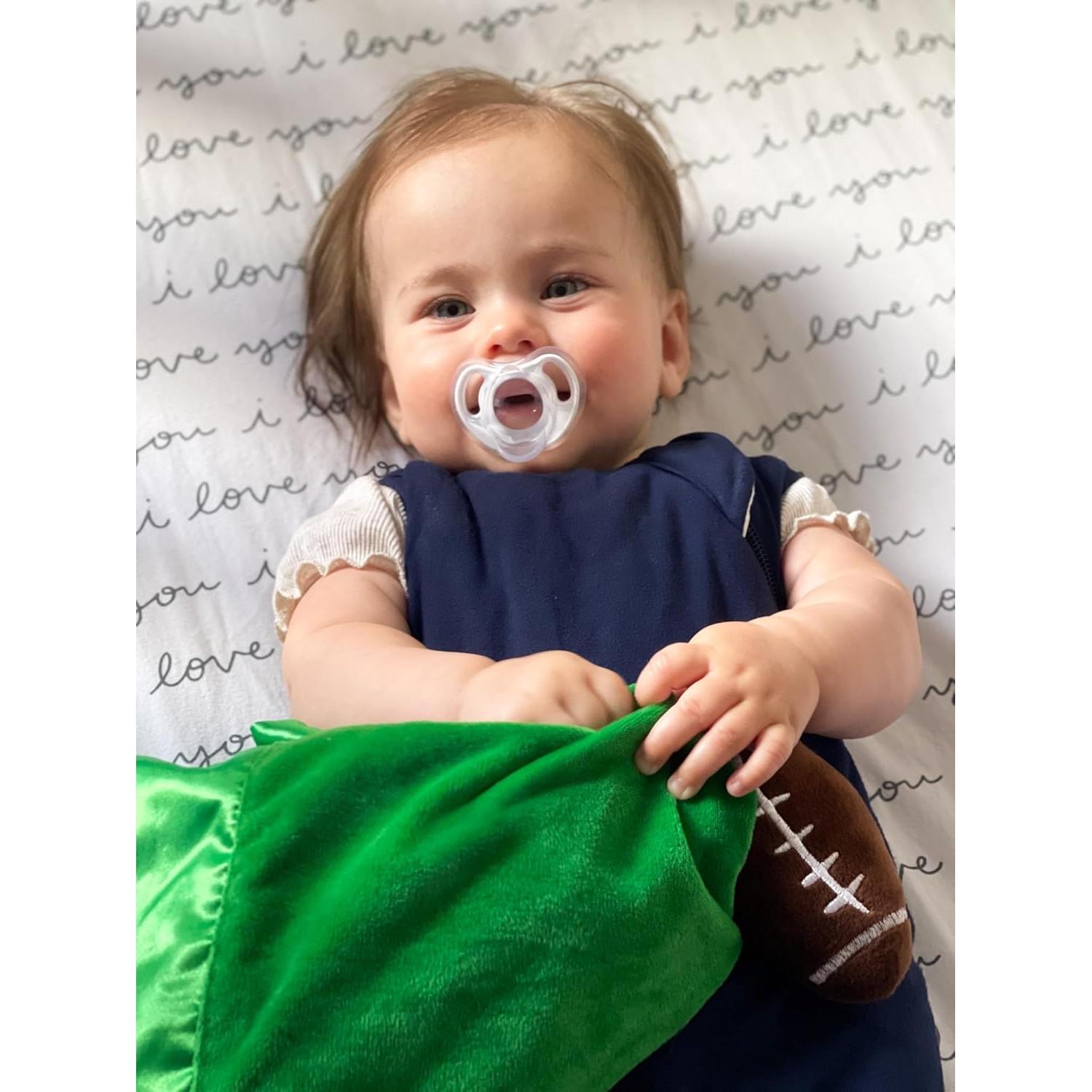 Manta de Seguridad para Bebé Yikes Twins Fútbol 50.8x50.8cm