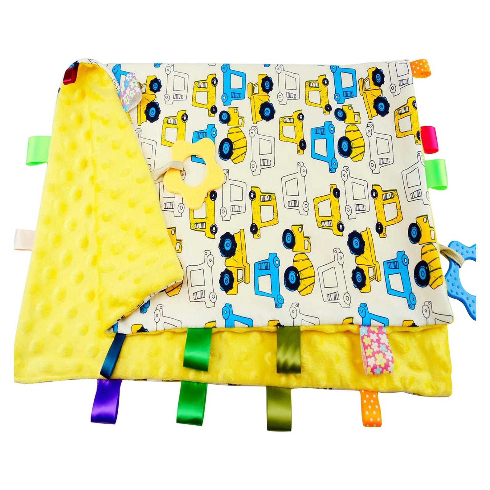 Manta de Seguridad Unisex Upalupa Amarillo Coche 53x46 cm