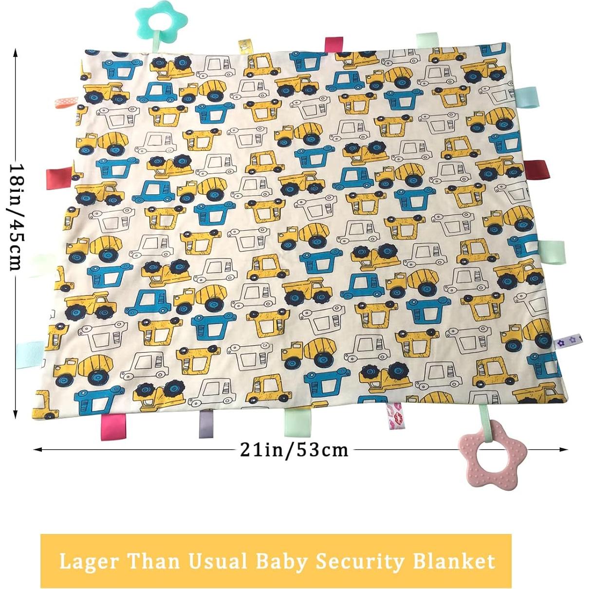 Manta de Seguridad Unisex Upalupa Amarillo Coche 53x46 cm