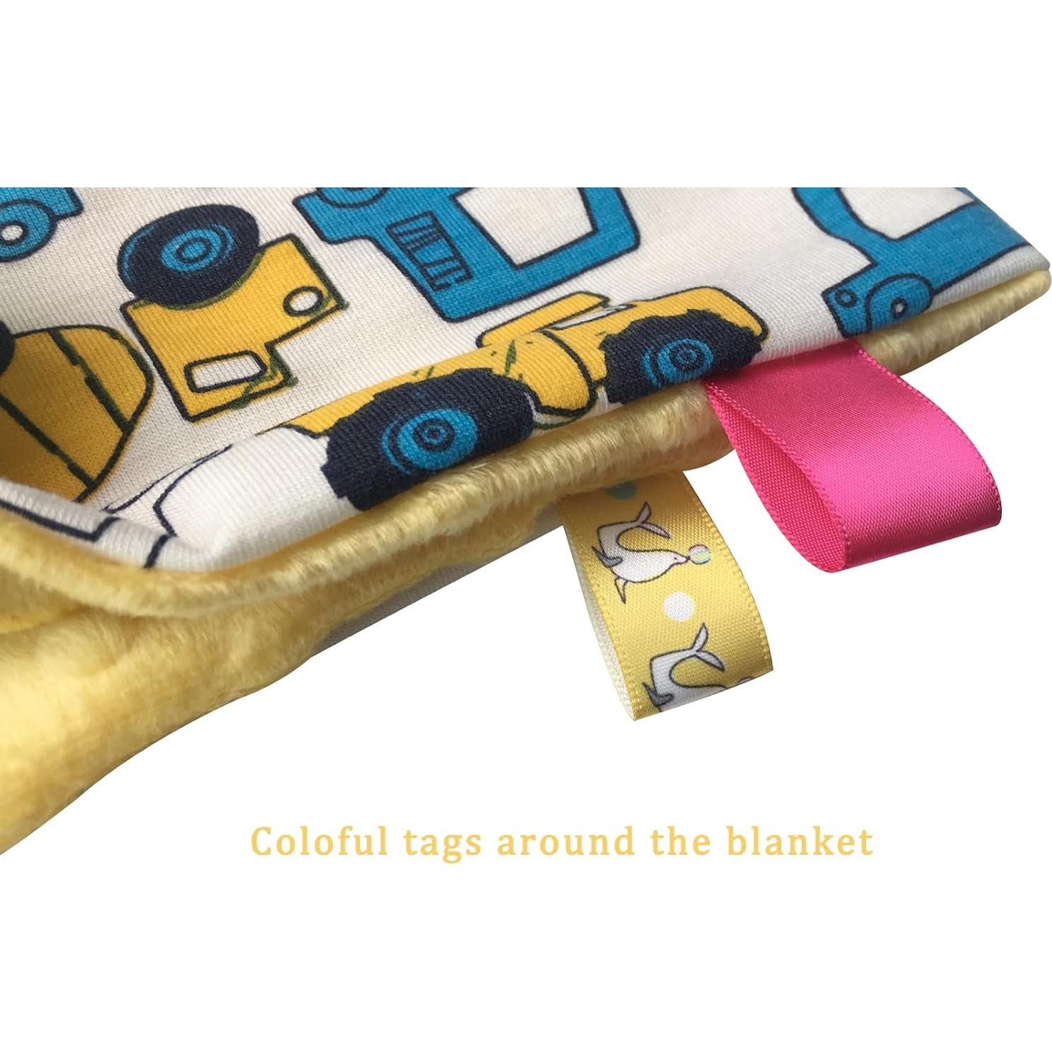 Manta de Seguridad Unisex Upalupa Amarillo Coche 53x46 cm