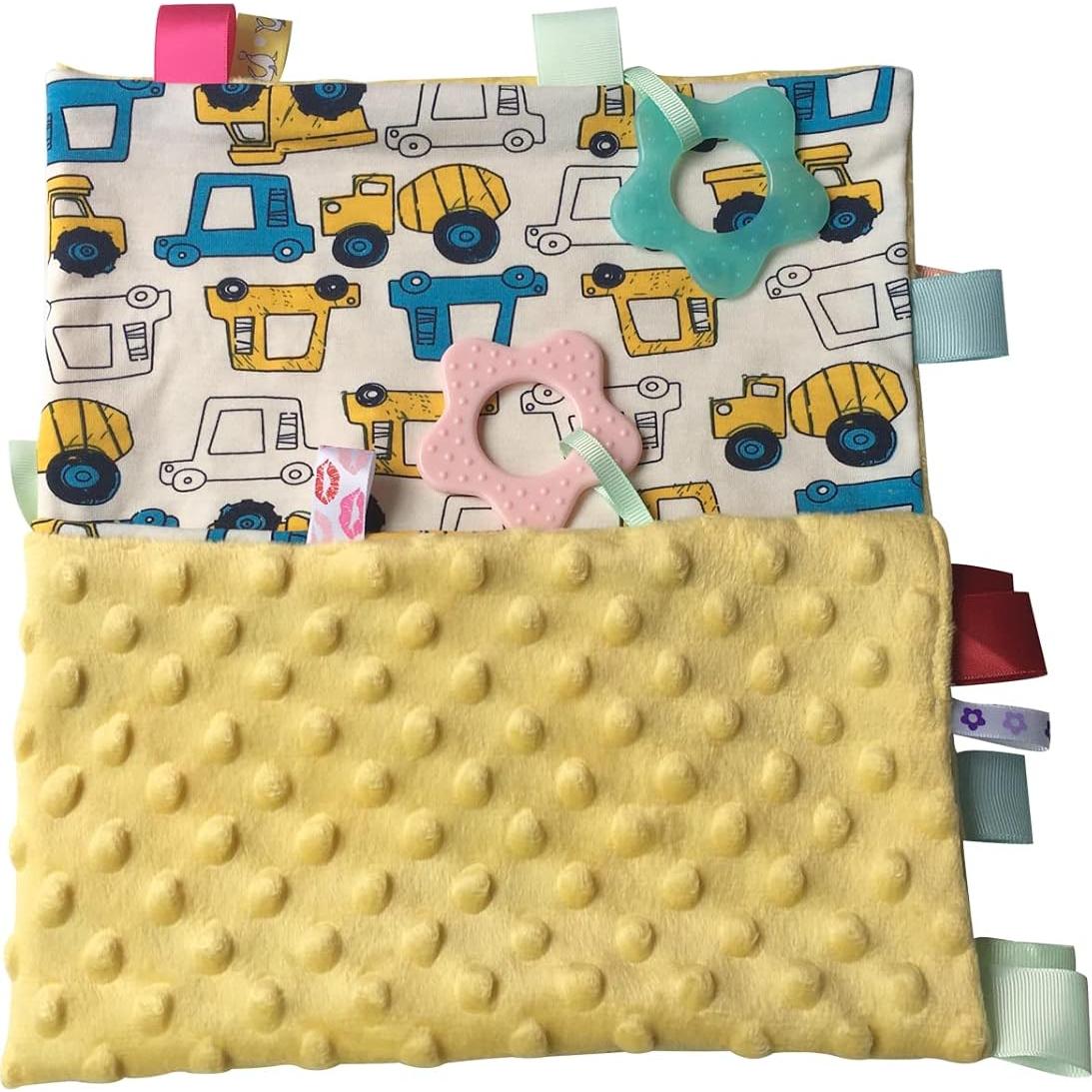 Manta de Seguridad Unisex Upalupa Amarillo Coche 53x46 cm