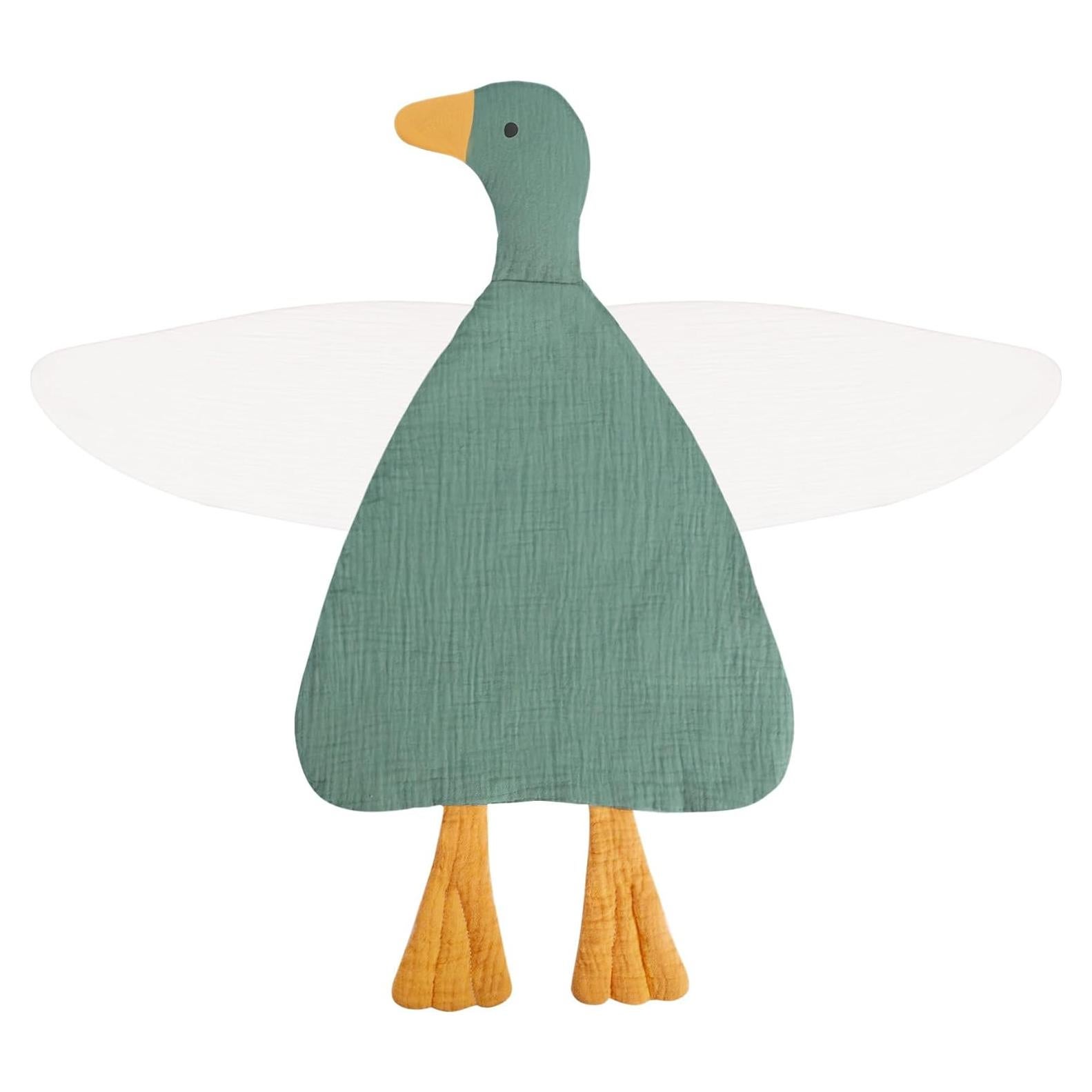 Manta de Juguete para Bebés Wimist Pato Suave Algodón Muslín